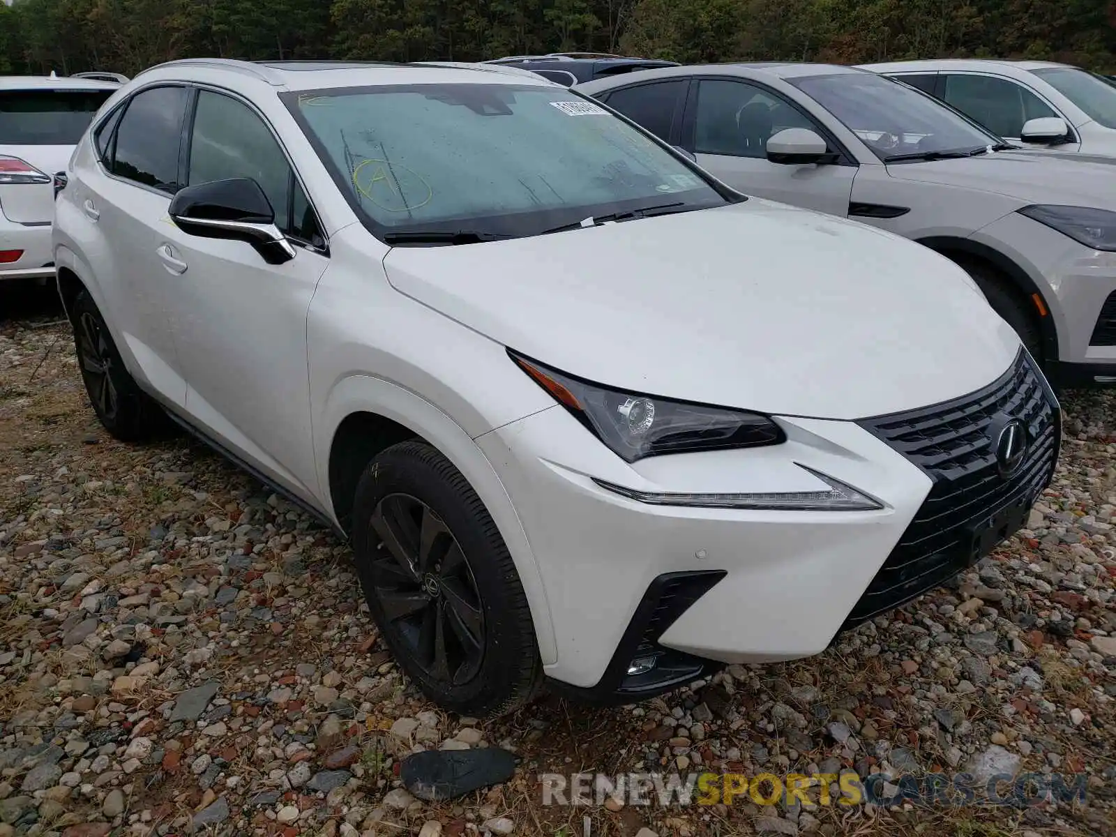 1 Photograph of a damaged car JTJGARDZ9L2228920 LEXUS NX 2020