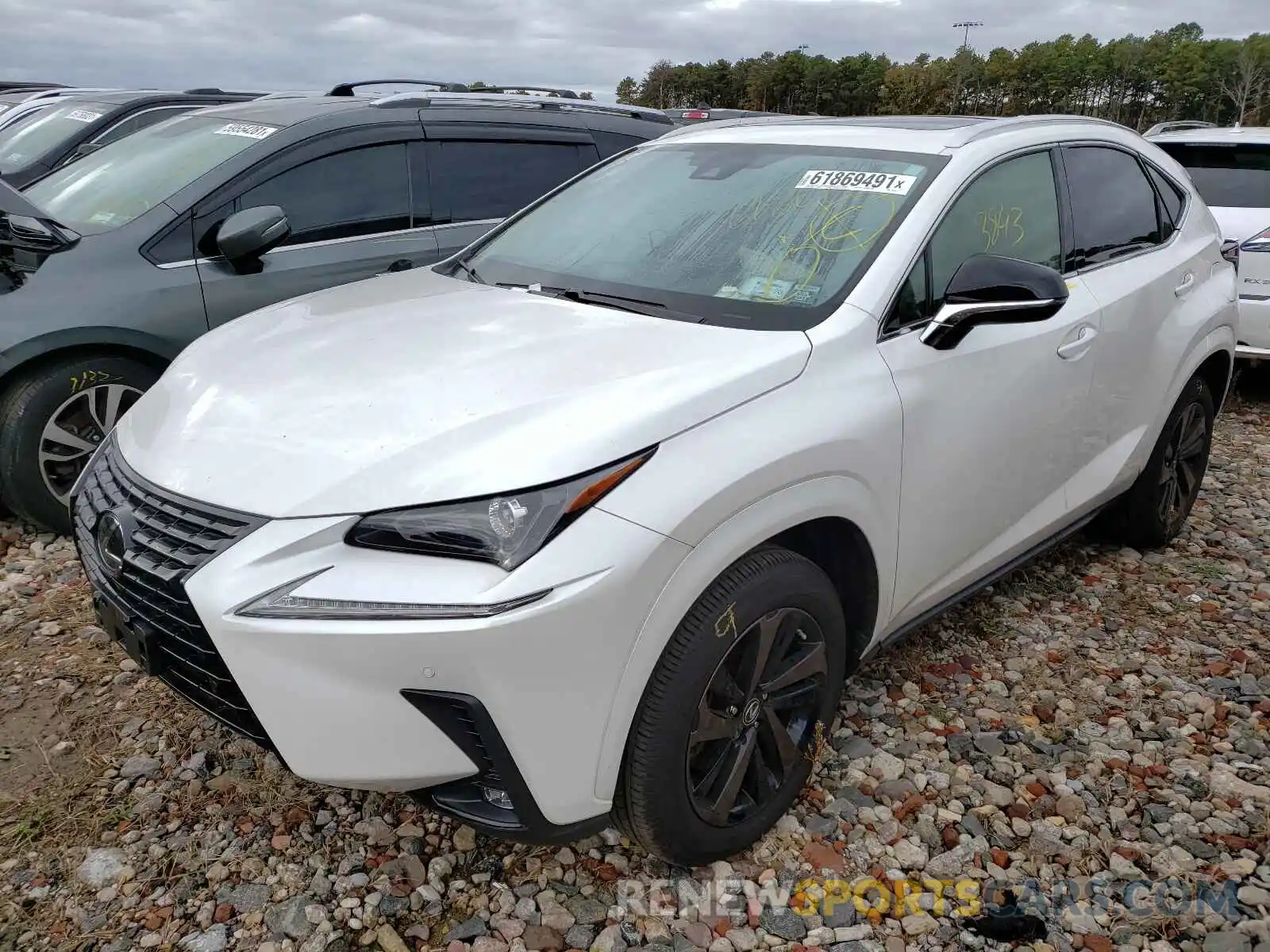 2 Фотография поврежденного автомобиля JTJGARDZ9L2228920 LEXUS NX 2020