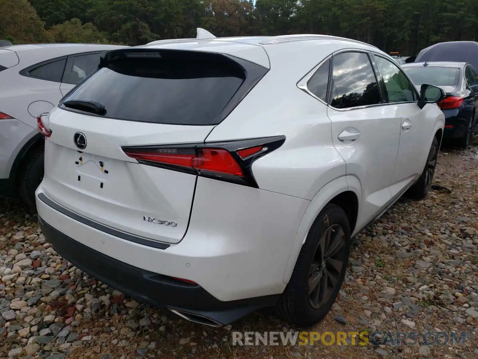 4 Фотография поврежденного автомобиля JTJGARDZ9L2228920 LEXUS NX 2020