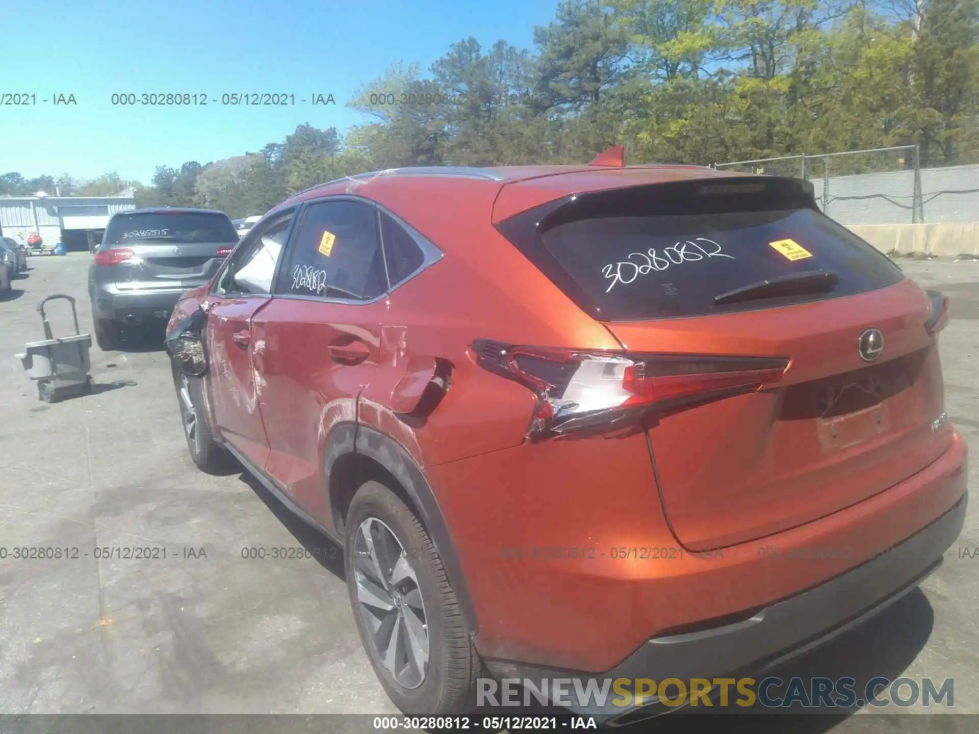 3 Photograph of a damaged car JTJGARDZ9L2234118 LEXUS NX 2020