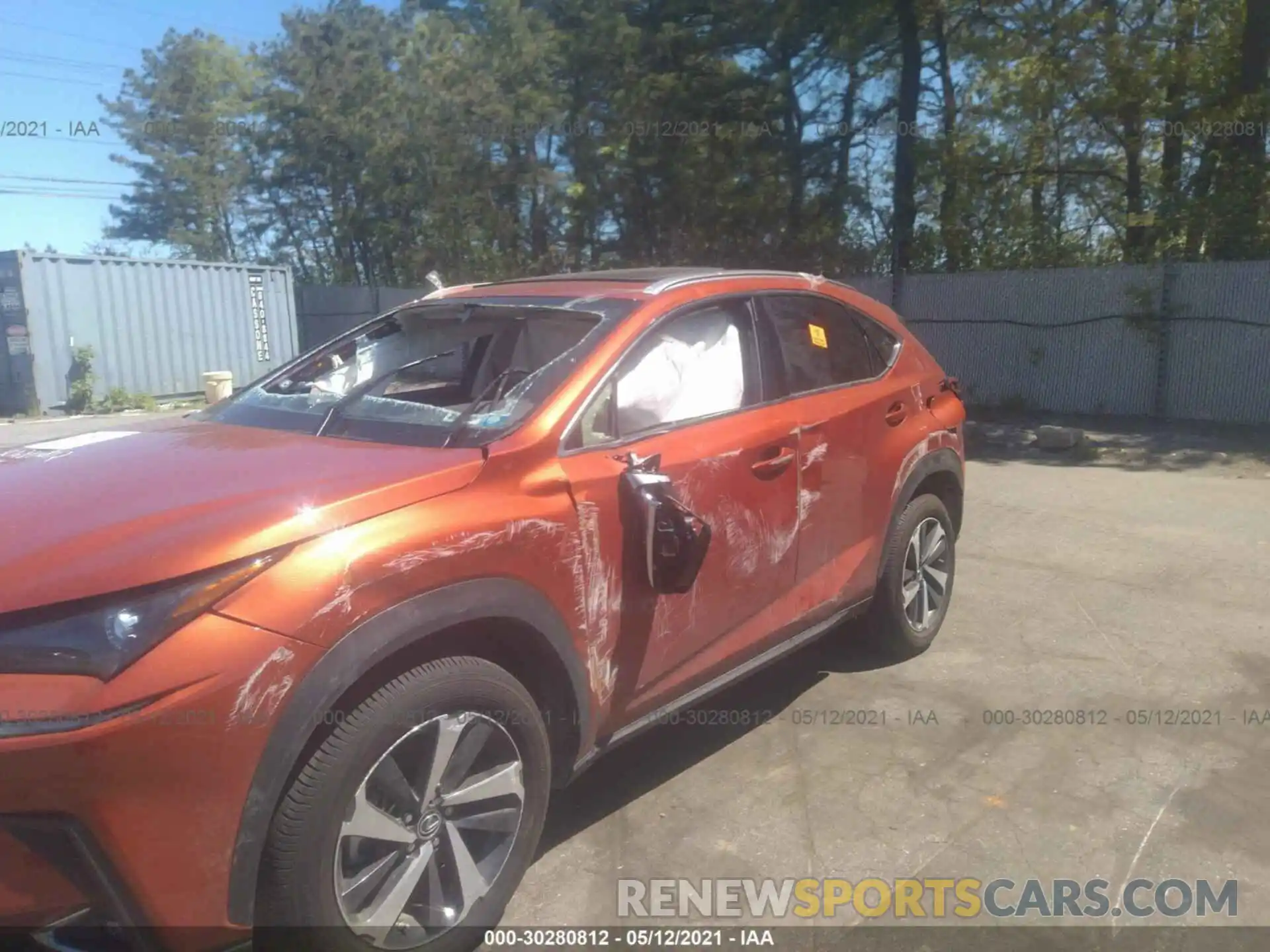 6 Фотография поврежденного автомобиля JTJGARDZ9L2234118 LEXUS NX 2020