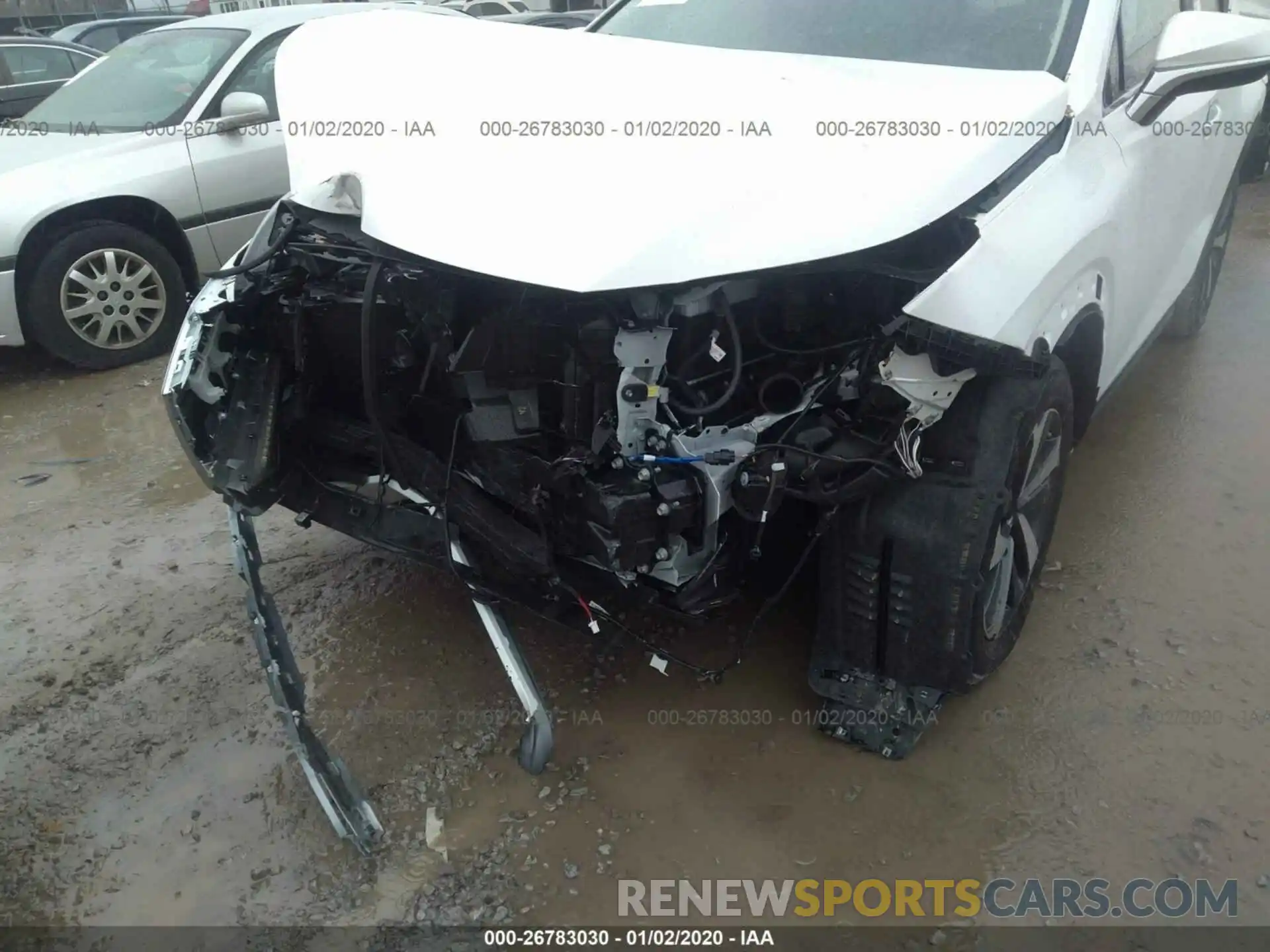 6 Photograph of a damaged car JTJGARDZ9L5004710 LEXUS NX 2020