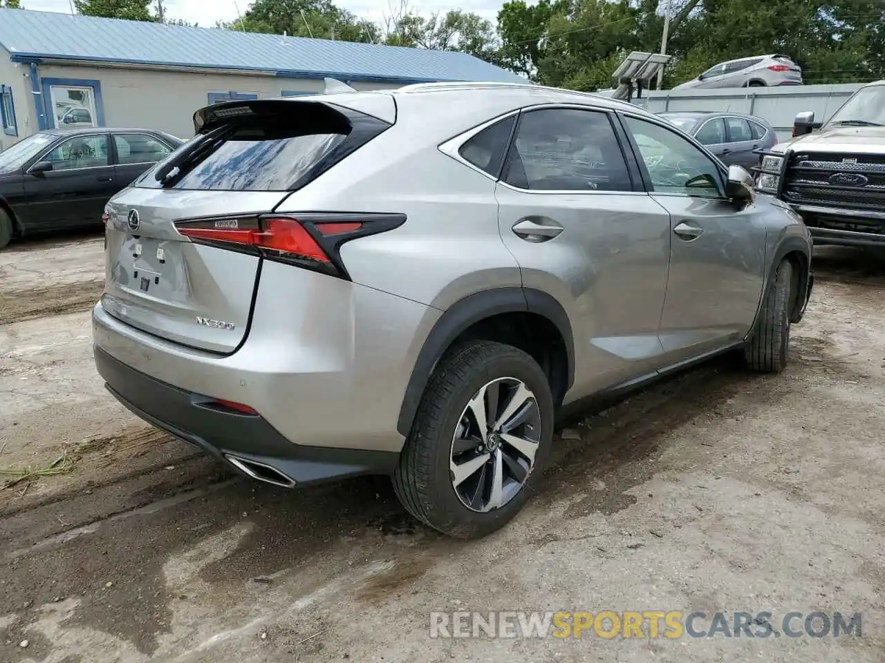 4 Photograph of a damaged car JTJGARDZ9L5006487 LEXUS NX 2020