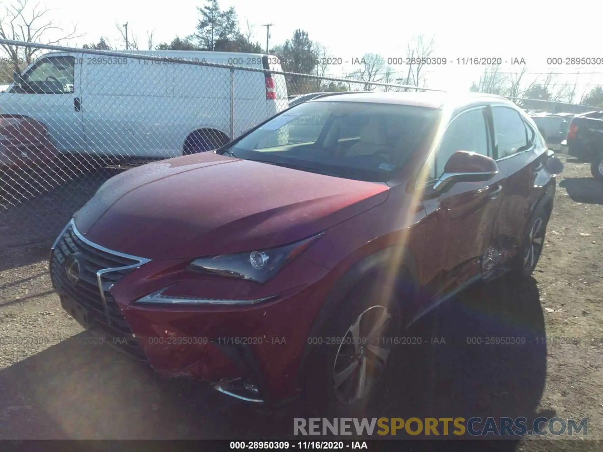 2 Photograph of a damaged car JTJGARDZ9L5008076 LEXUS NX 2020