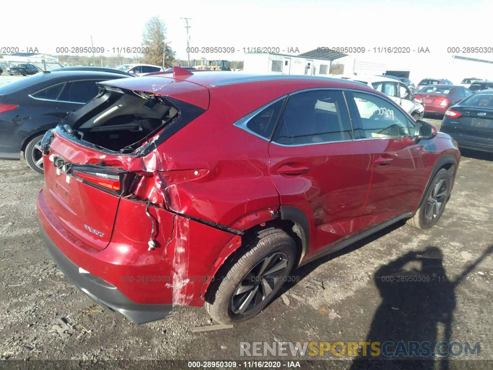 4 Photograph of a damaged car JTJGARDZ9L5008076 LEXUS NX 2020