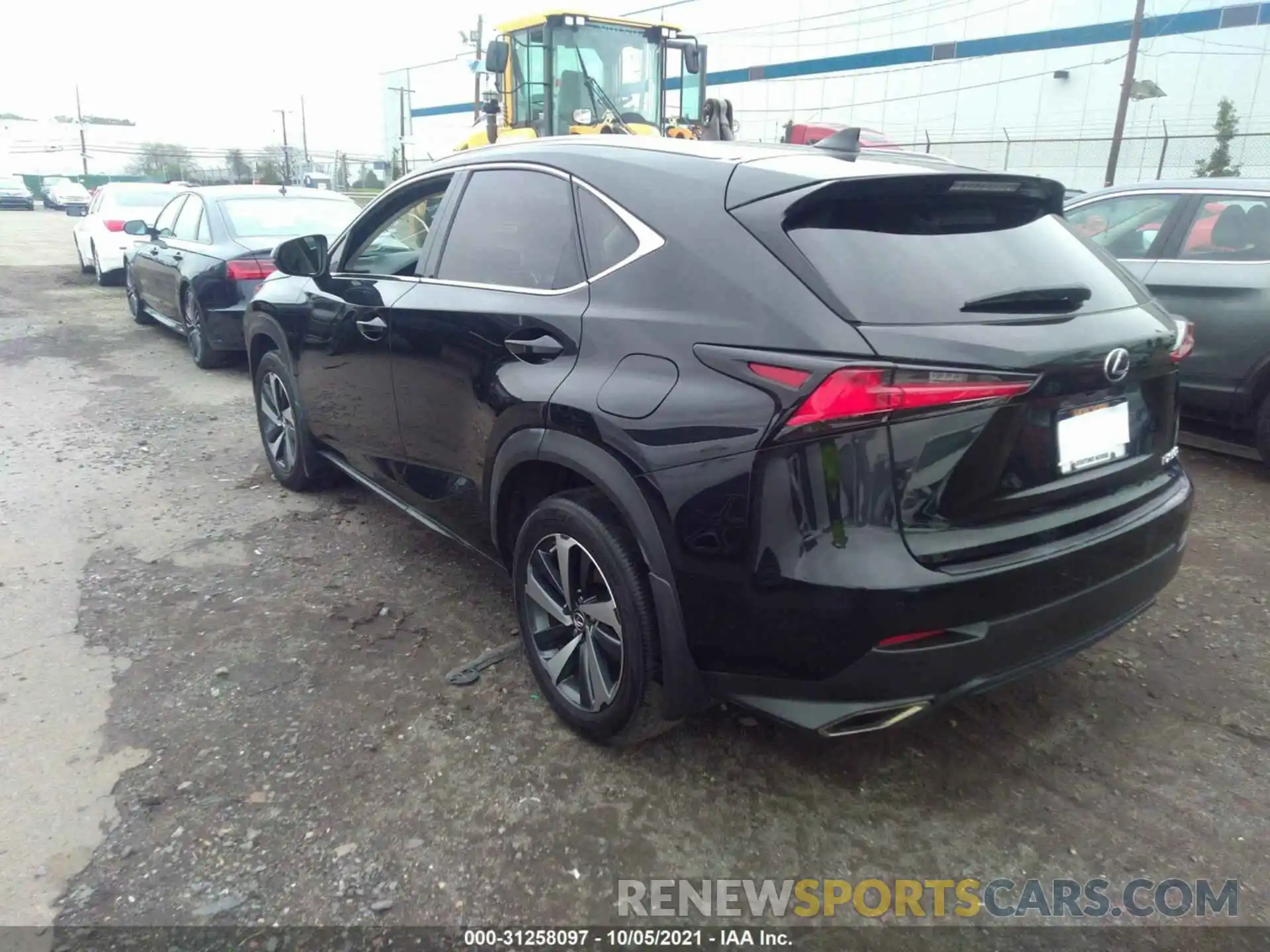 3 Фотография поврежденного автомобиля JTJGARDZ9L5015870 LEXUS NX 2020