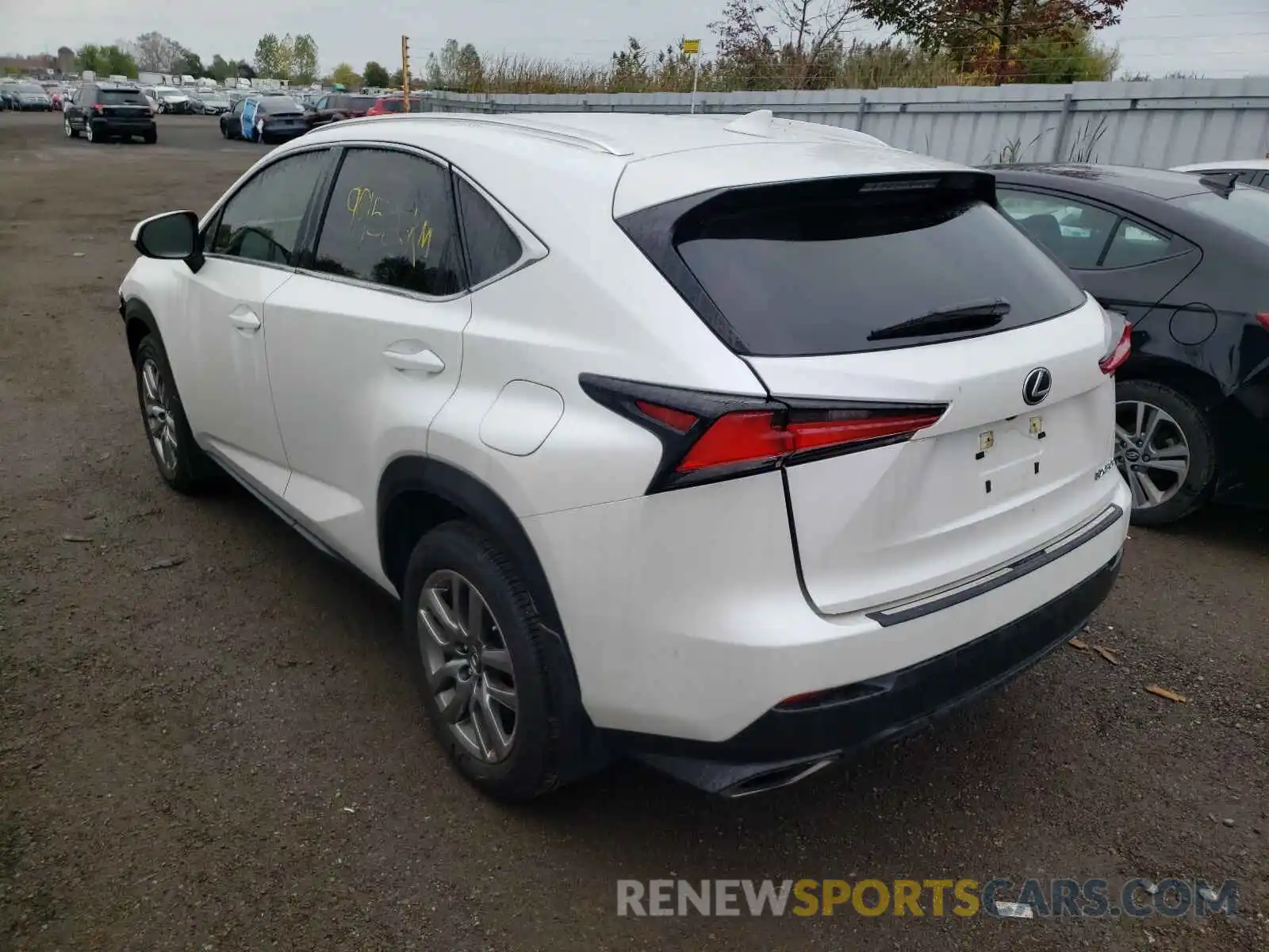 3 Фотография поврежденного автомобиля JTJGARDZ9L5016615 LEXUS NX 2020