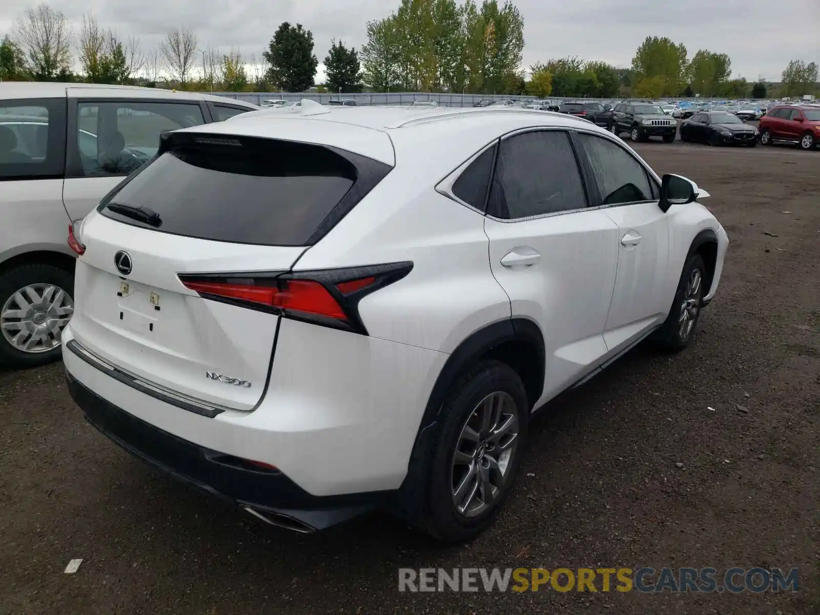 4 Фотография поврежденного автомобиля JTJGARDZ9L5016615 LEXUS NX 2020