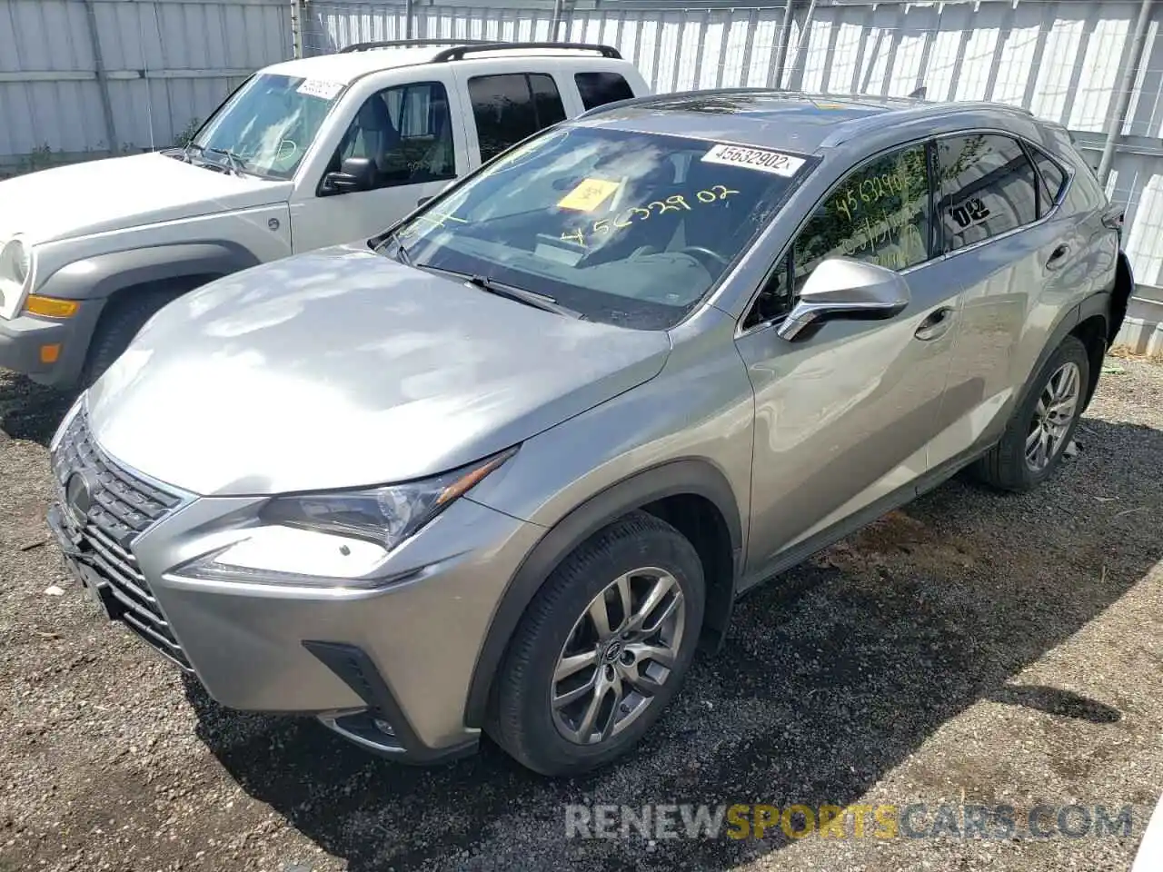 2 Фотография поврежденного автомобиля JTJGARDZ9L5017232 LEXUS NX 2020