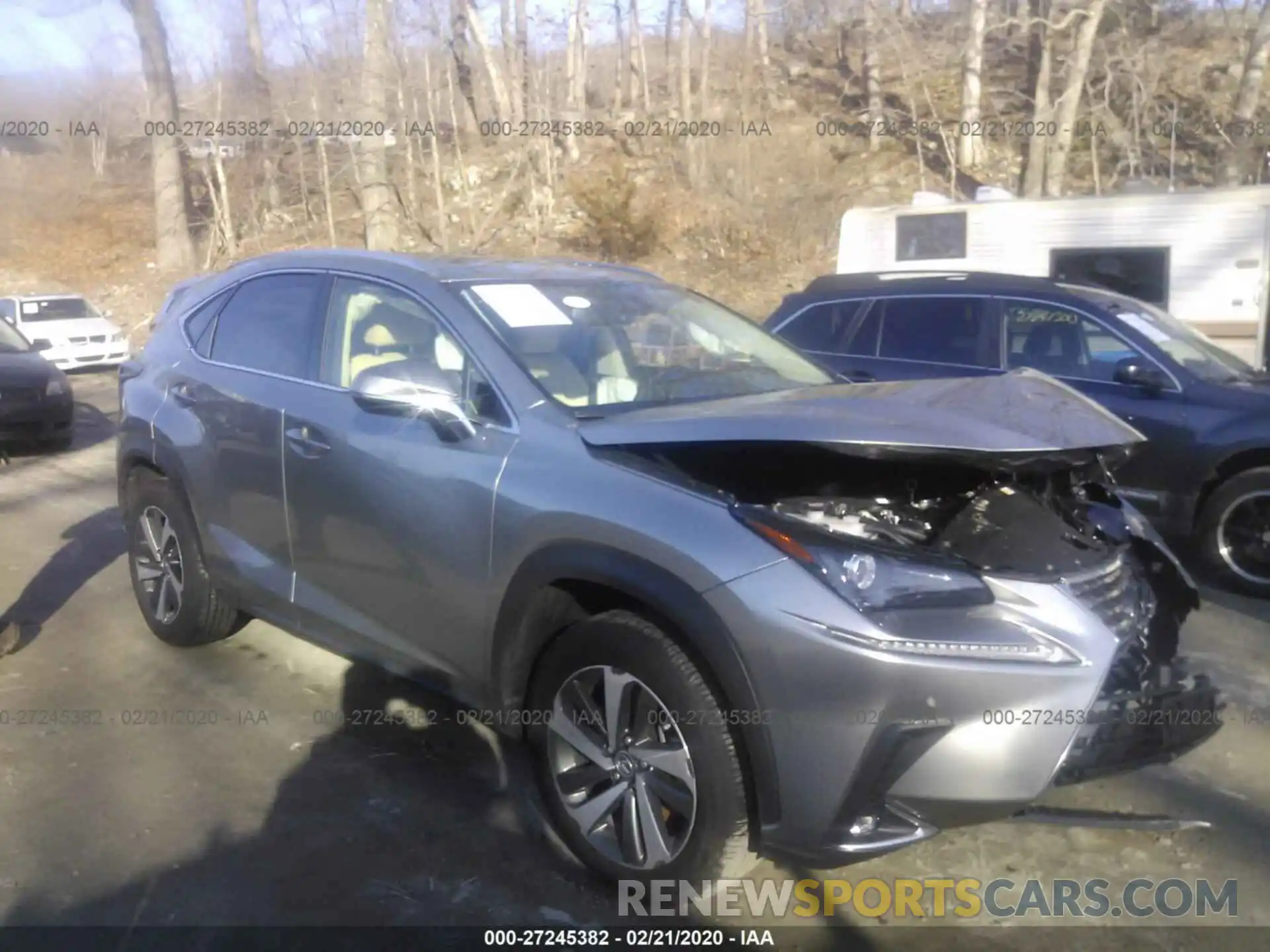 1 Photograph of a damaged car JTJGARDZXL2219403 LEXUS NX 2020