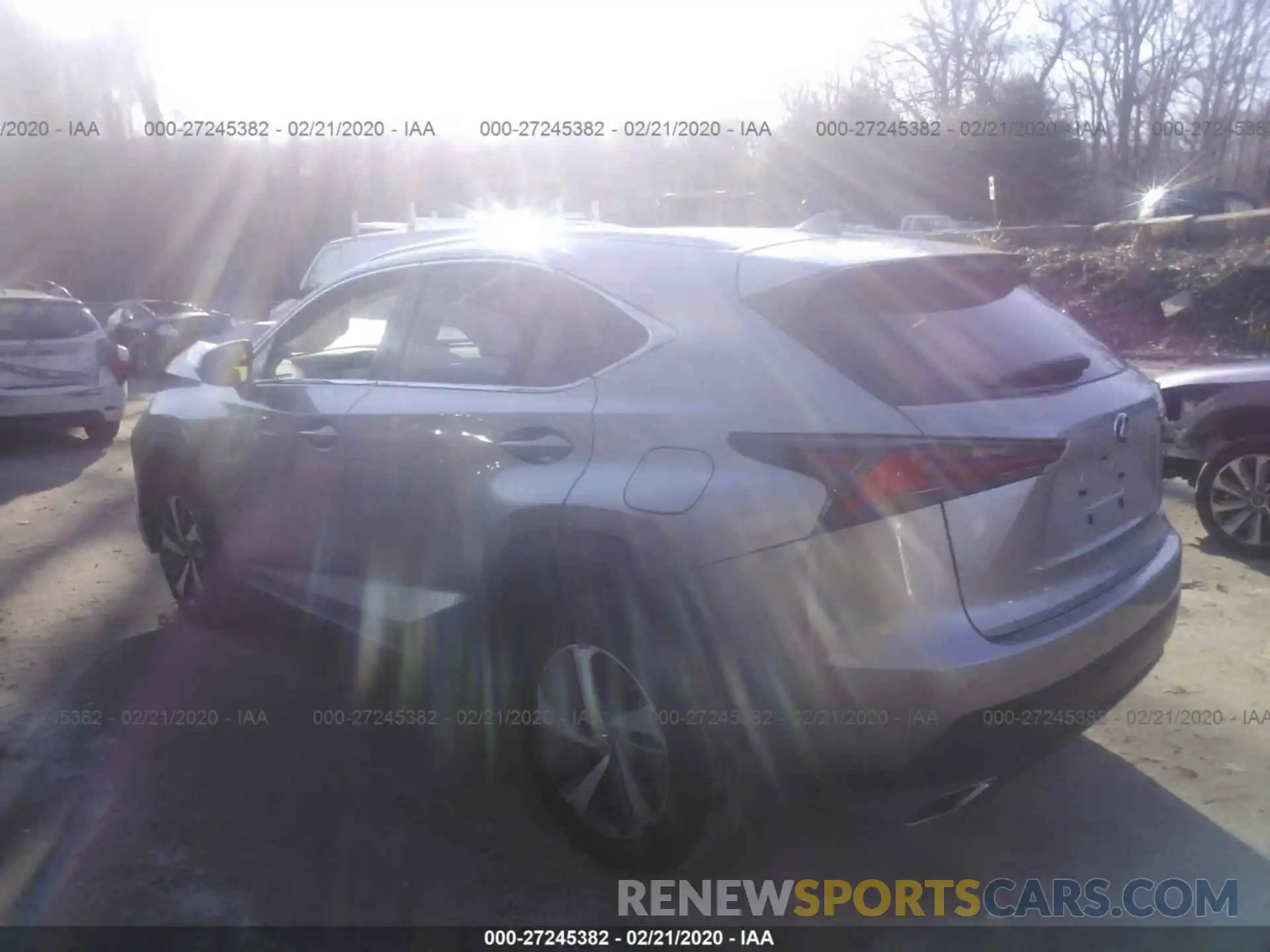 3 Photograph of a damaged car JTJGARDZXL2219403 LEXUS NX 2020