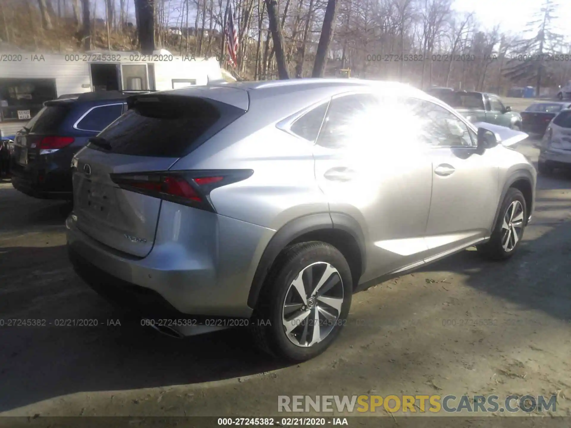 4 Фотография поврежденного автомобиля JTJGARDZXL2219403 LEXUS NX 2020