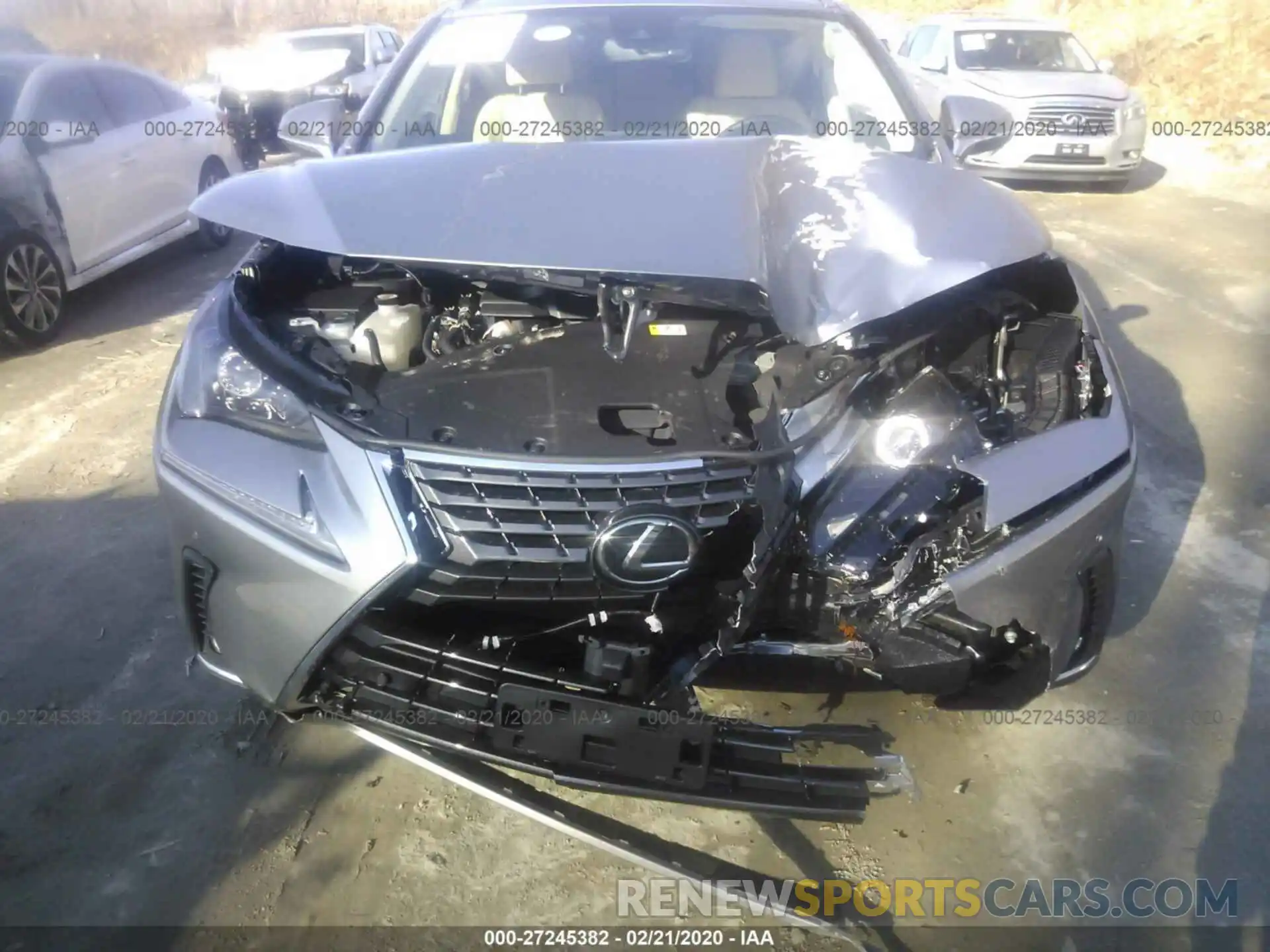 6 Photograph of a damaged car JTJGARDZXL2219403 LEXUS NX 2020