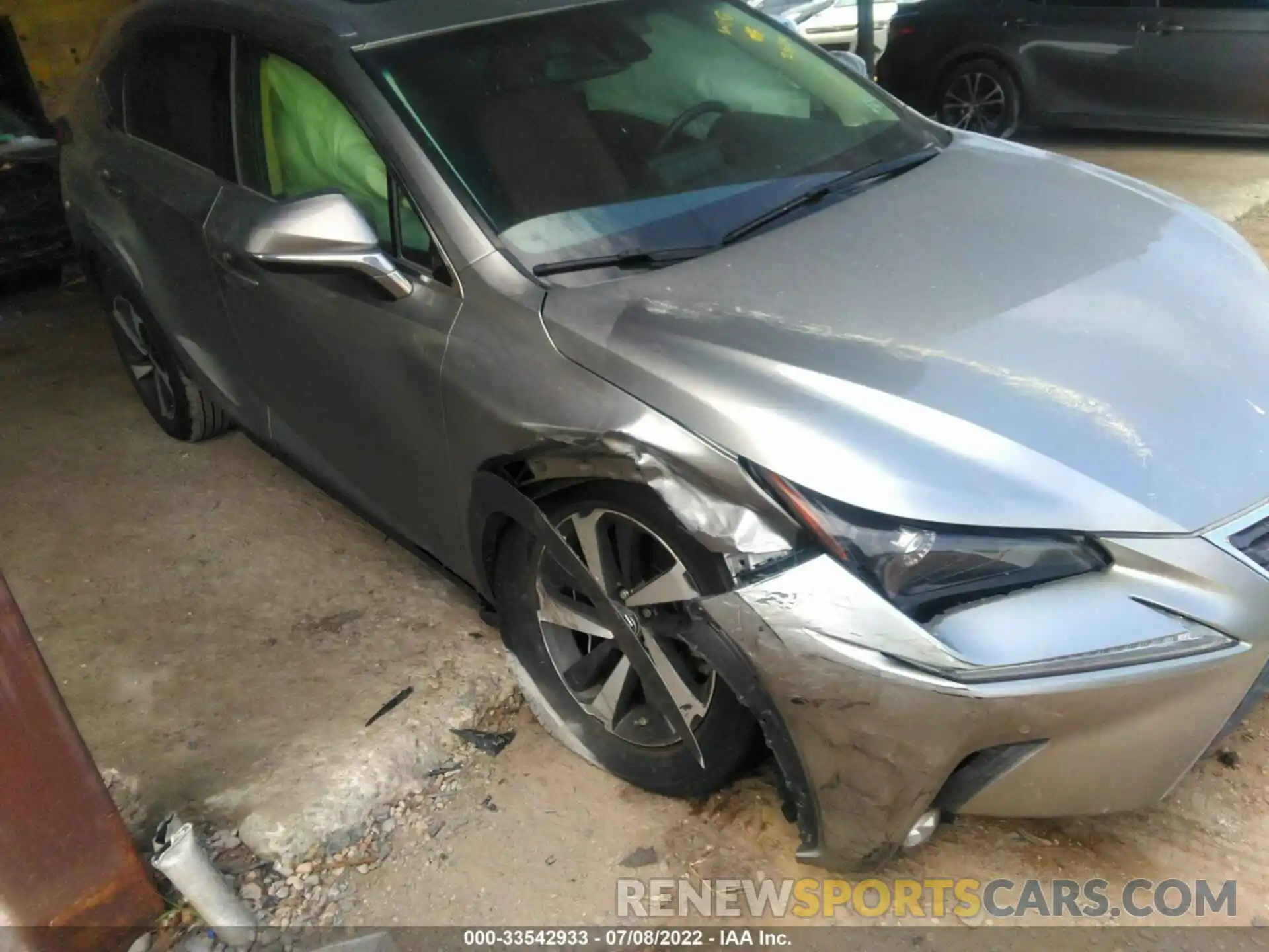 6 Photograph of a damaged car JTJGARDZXL2227288 LEXUS NX 2020