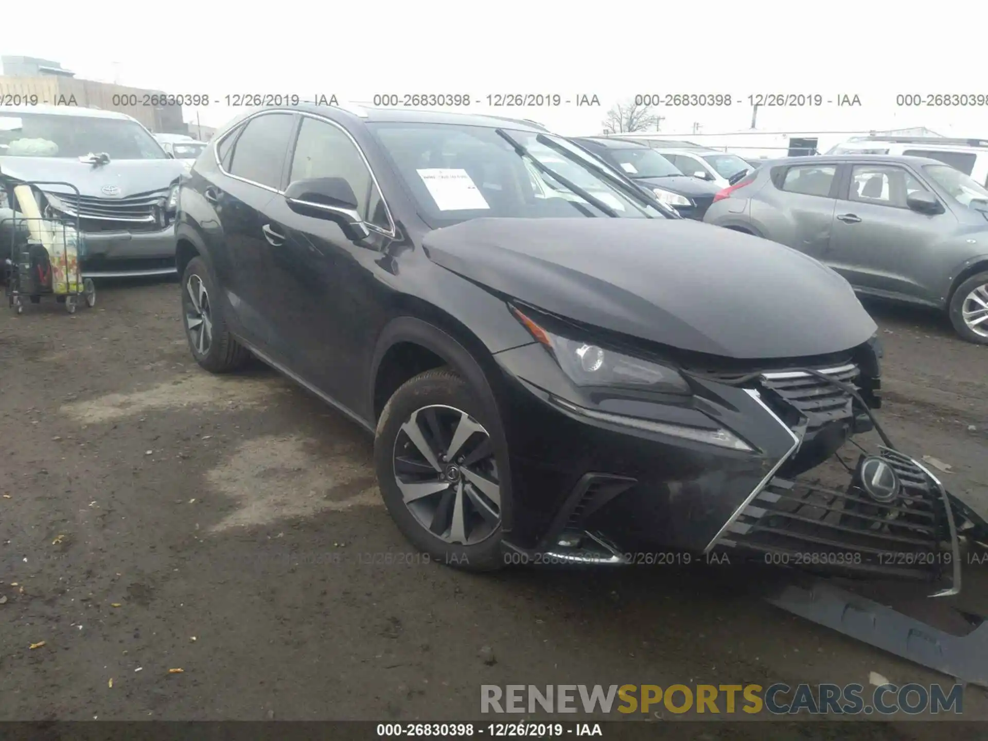 1 Photograph of a damaged car JTJGARDZXL5001900 LEXUS NX 2020