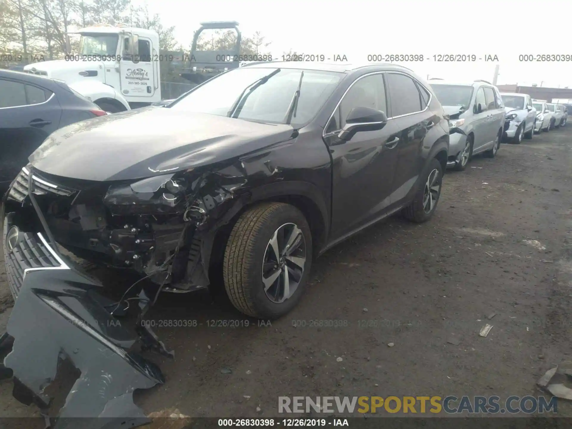 2 Фотография поврежденного автомобиля JTJGARDZXL5001900 LEXUS NX 2020