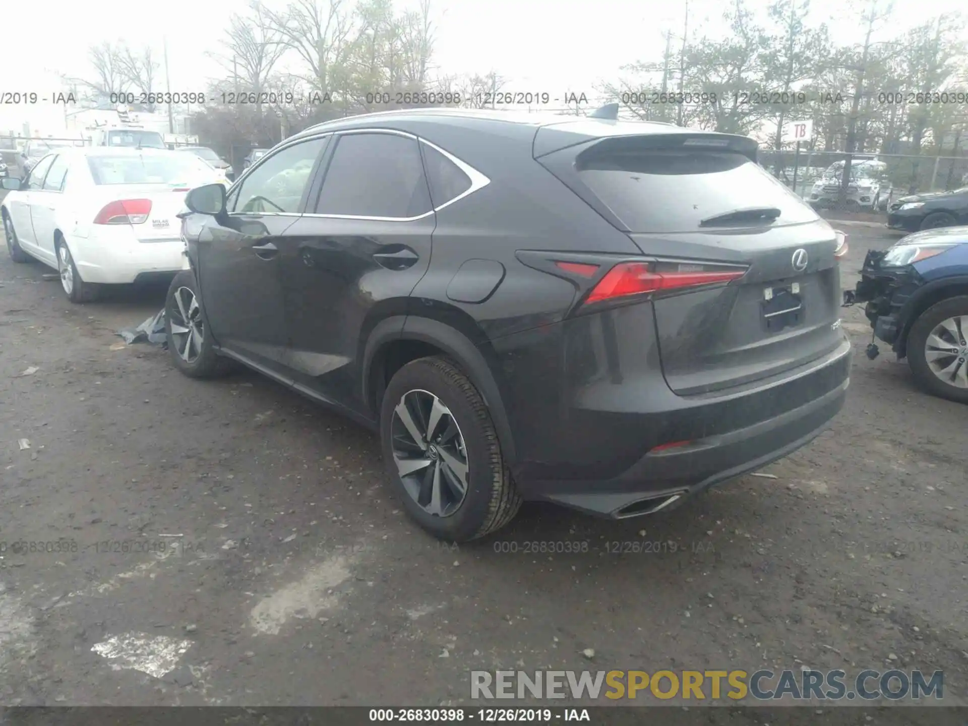 3 Photograph of a damaged car JTJGARDZXL5001900 LEXUS NX 2020