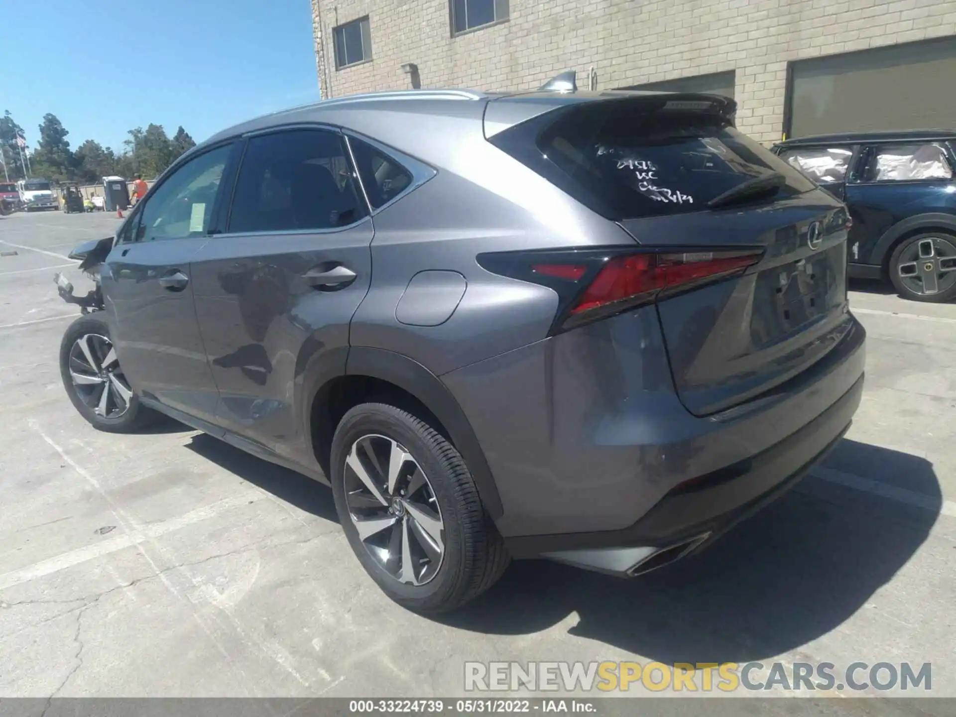 3 Фотография поврежденного автомобиля JTJGARDZXL5010919 LEXUS NX 2020