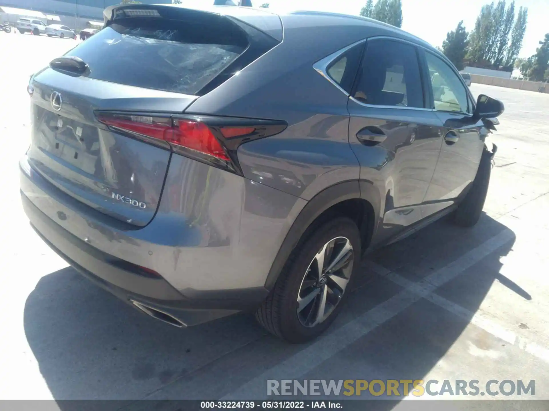 4 Фотография поврежденного автомобиля JTJGARDZXL5010919 LEXUS NX 2020