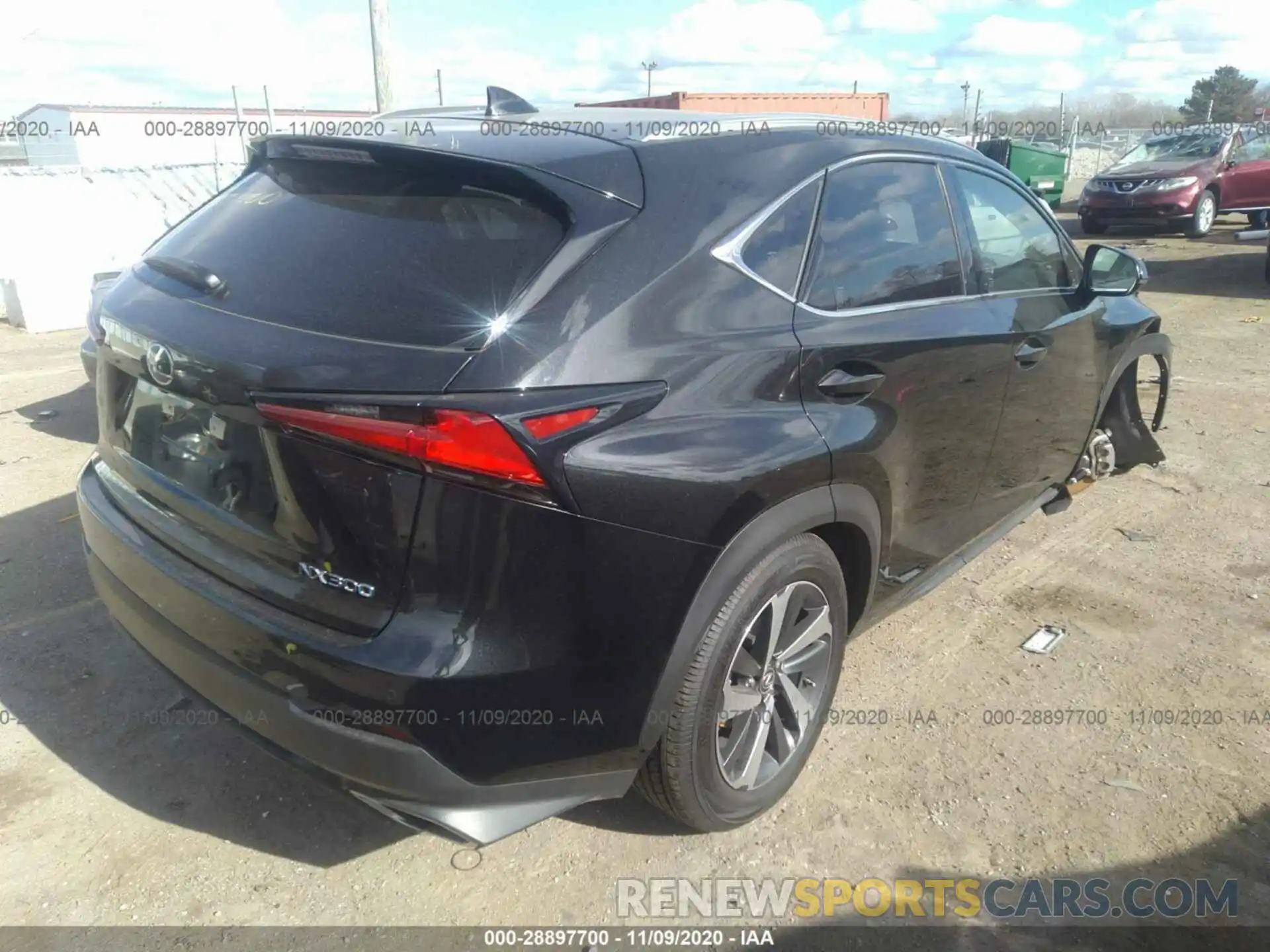 4 Photograph of a damaged car JTJGARDZXL5015554 LEXUS NX 2020