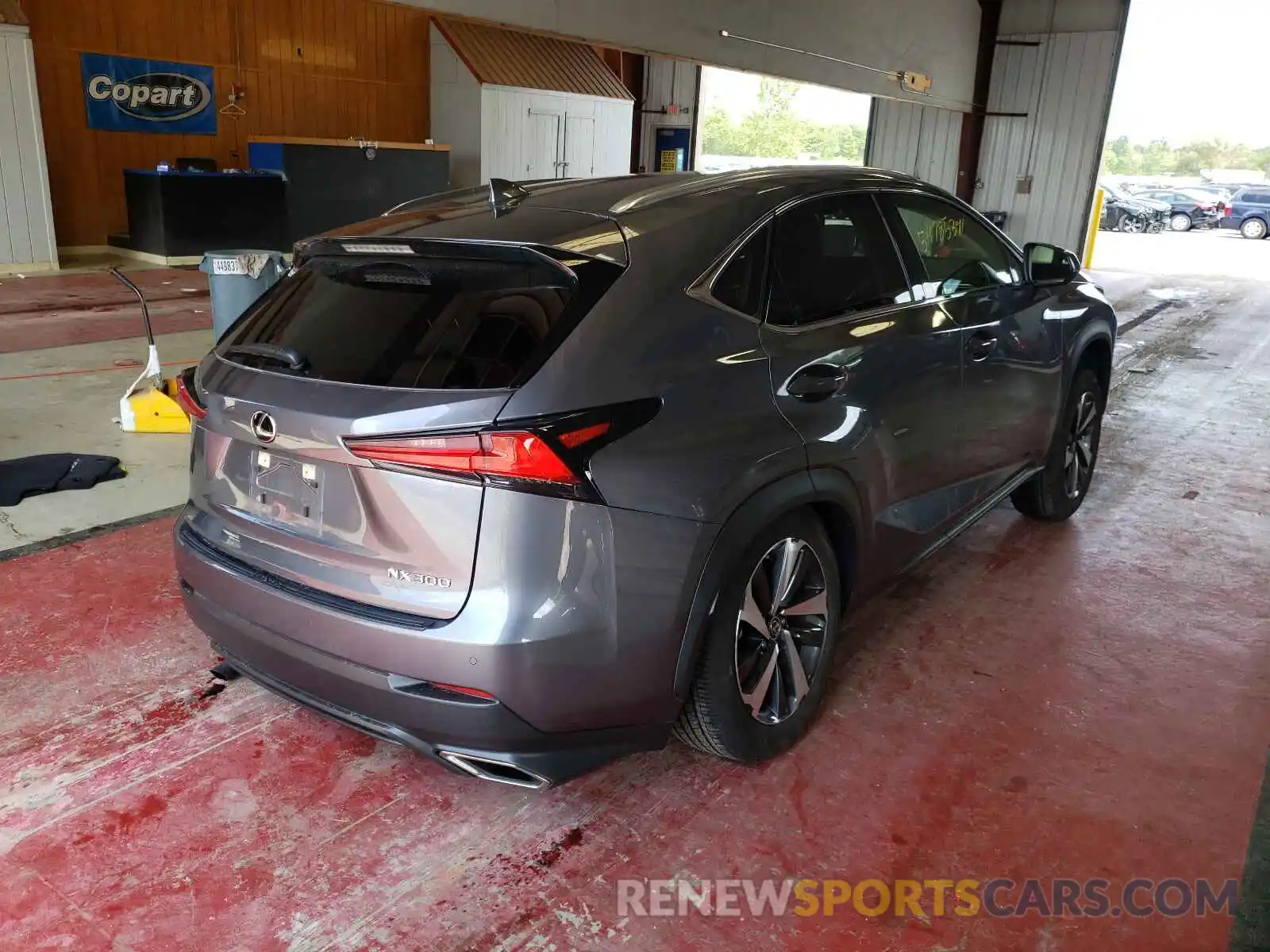 4 Фотография поврежденного автомобиля JTJGARDZXL5017871 LEXUS NX 2020