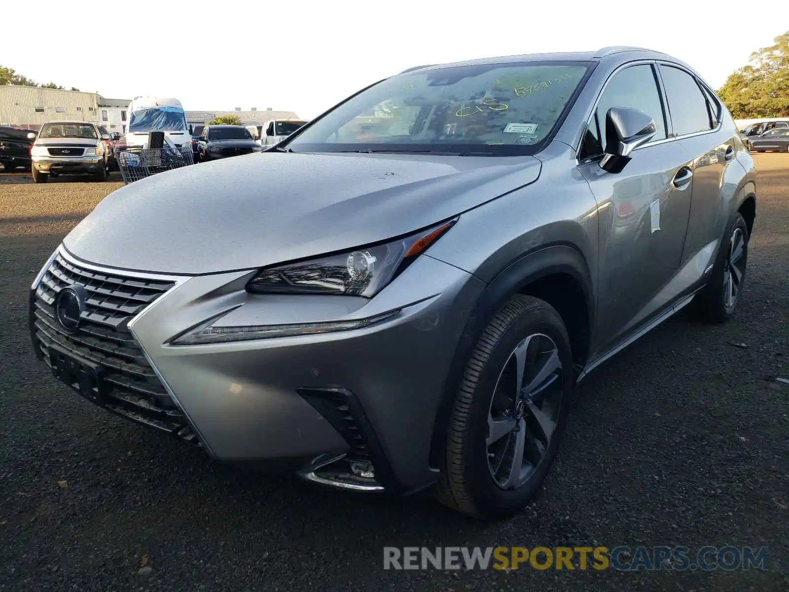 2 Photograph of a damaged car JTJGJRDZ0L2133923 LEXUS NX 2020