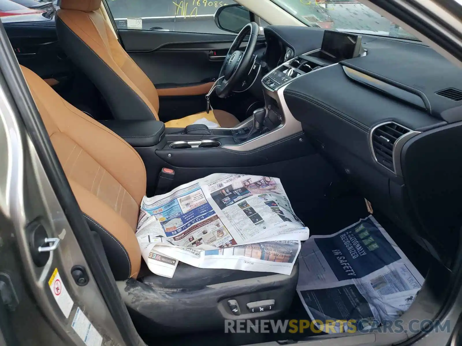 5 Photograph of a damaged car JTJGJRDZ0L2133923 LEXUS NX 2020