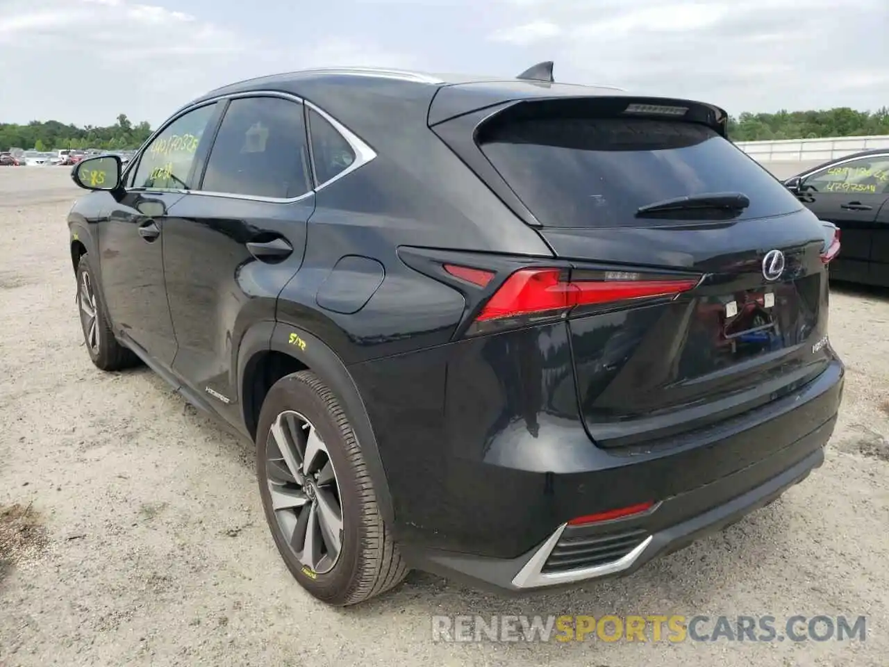 3 Фотография поврежденного автомобиля JTJGJRDZ0L5006135 LEXUS NX 2020