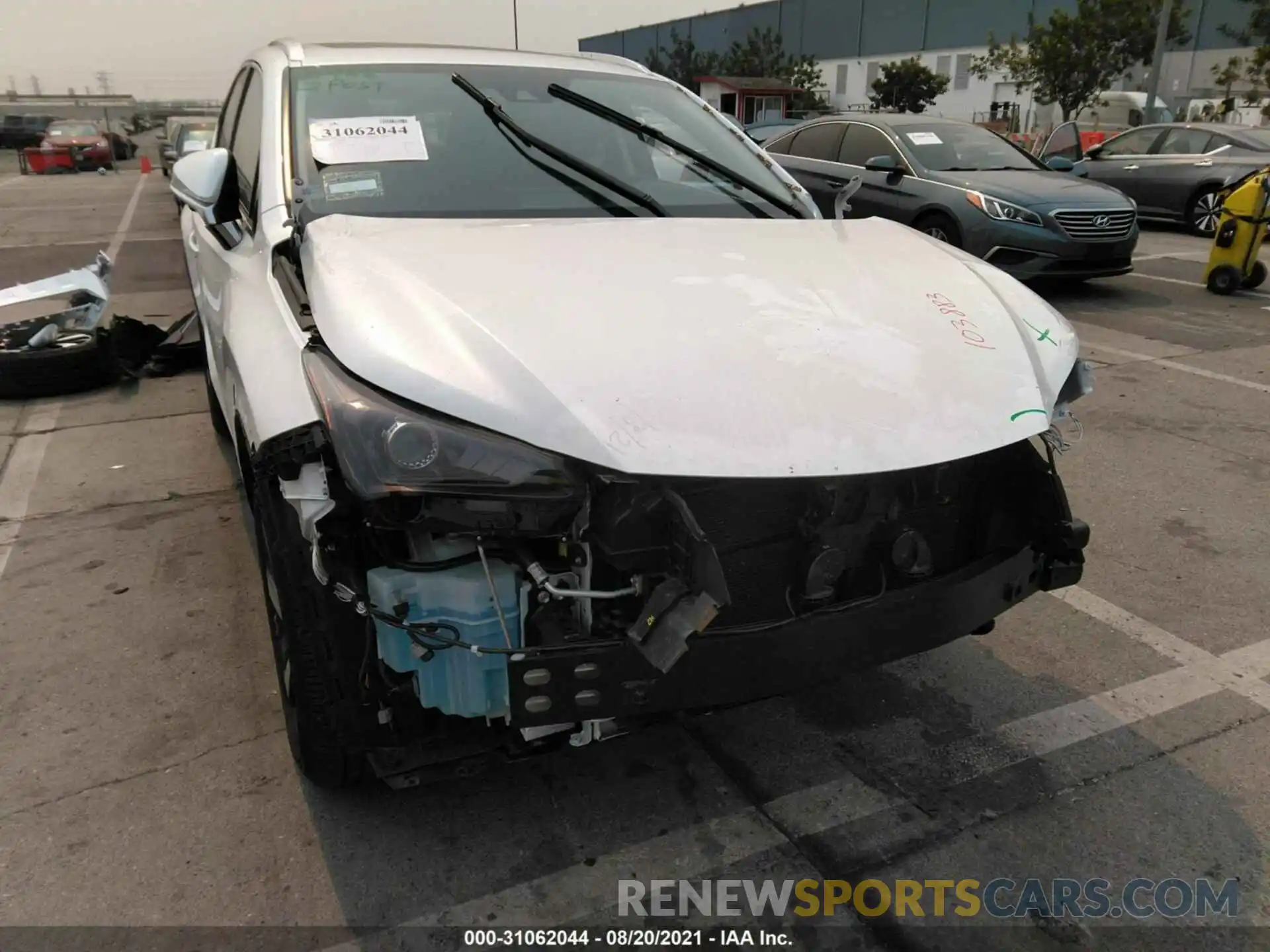 6 Photograph of a damaged car JTJGJRDZ0L5007947 LEXUS NX 2020