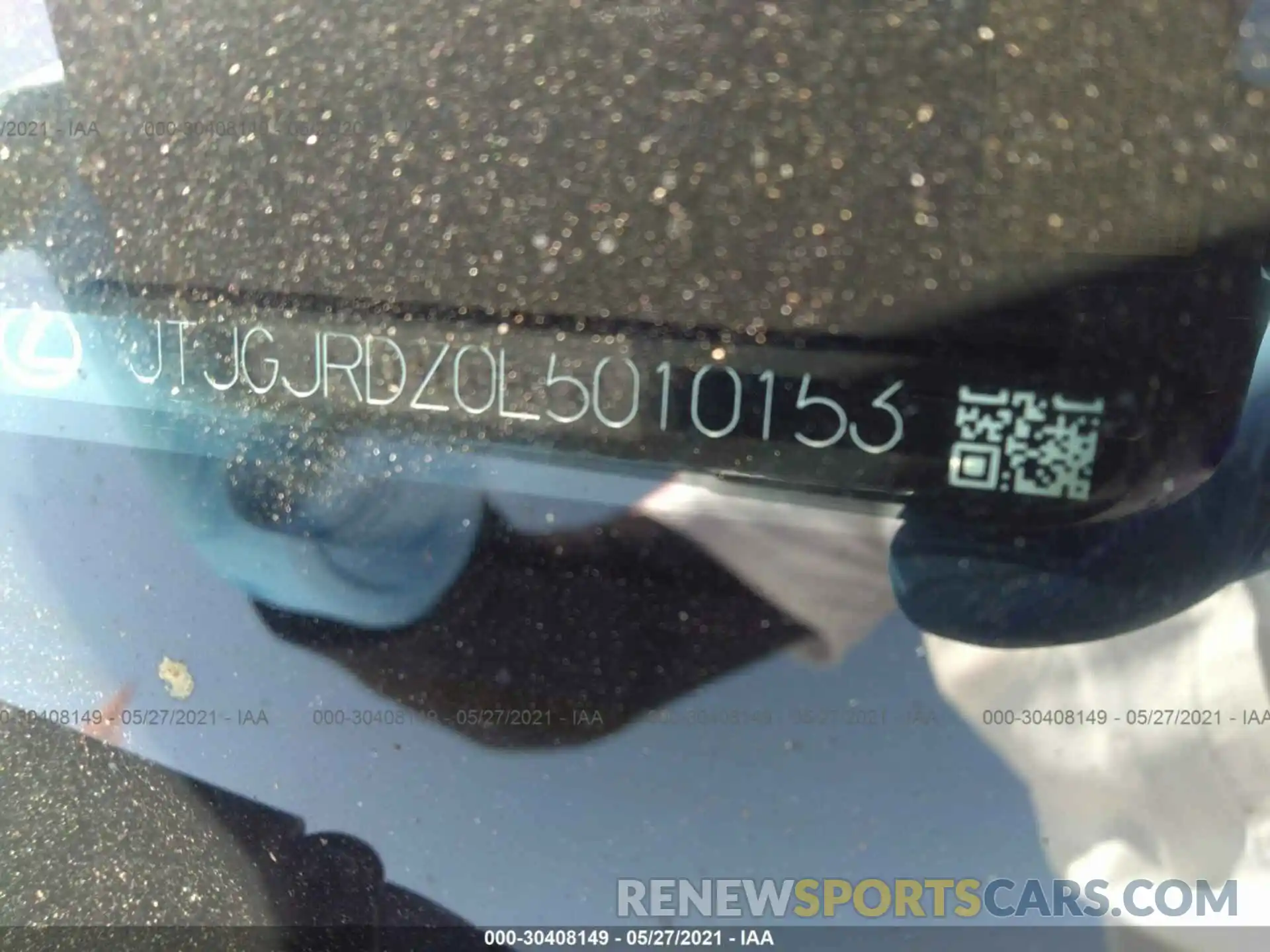 9 Photograph of a damaged car JTJGJRDZ0L5010153 LEXUS NX 2020