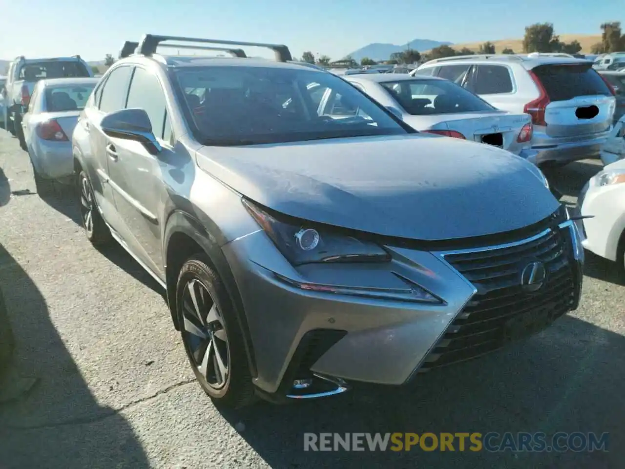 1 Photograph of a damaged car JTJGJRDZ1L2133526 LEXUS NX 2020