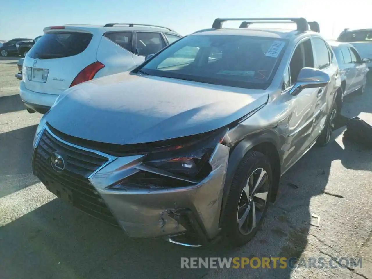 2 Photograph of a damaged car JTJGJRDZ1L2133526 LEXUS NX 2020