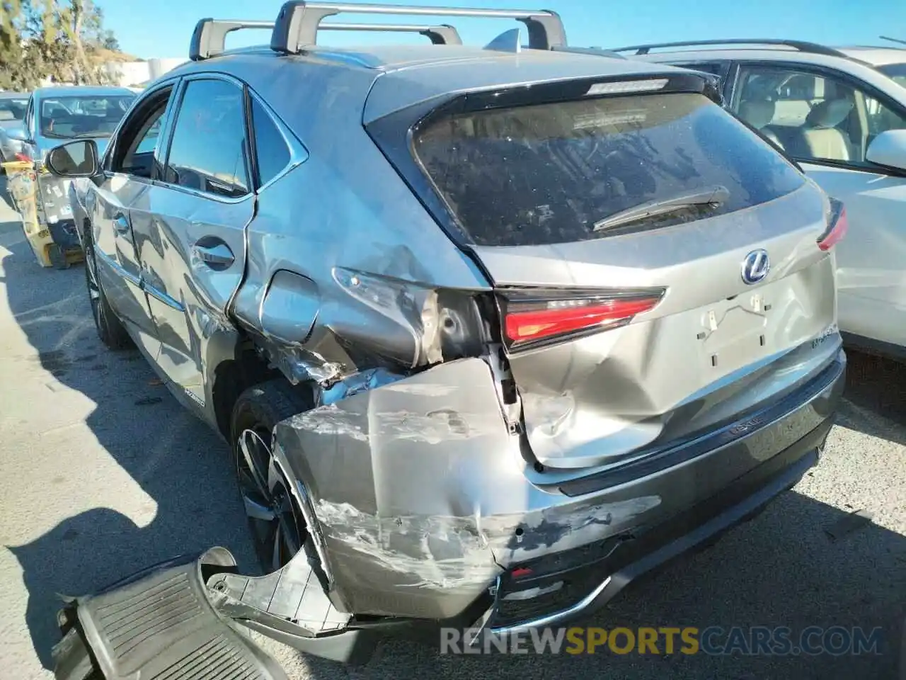 3 Photograph of a damaged car JTJGJRDZ1L2133526 LEXUS NX 2020