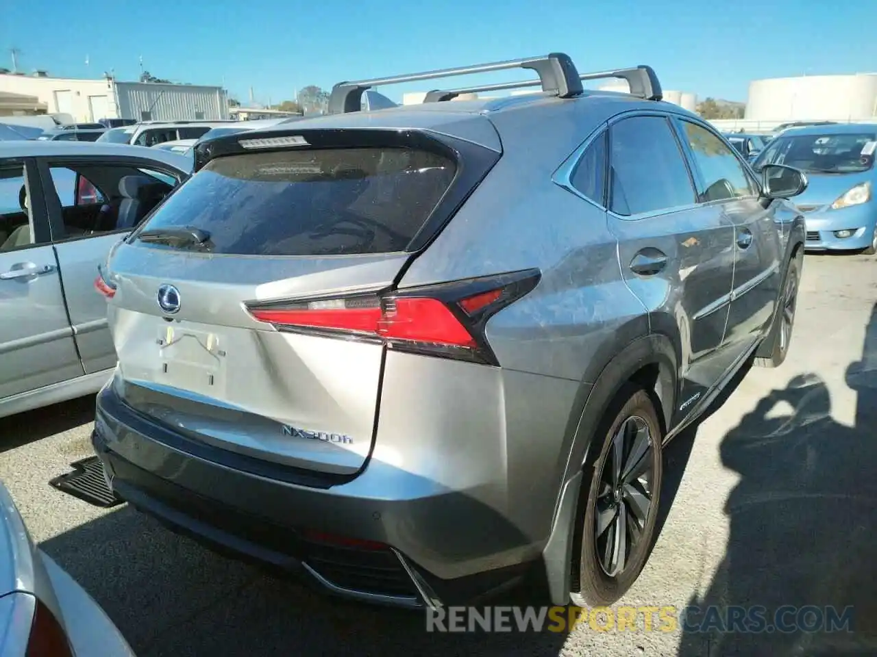 4 Фотография поврежденного автомобиля JTJGJRDZ1L2133526 LEXUS NX 2020