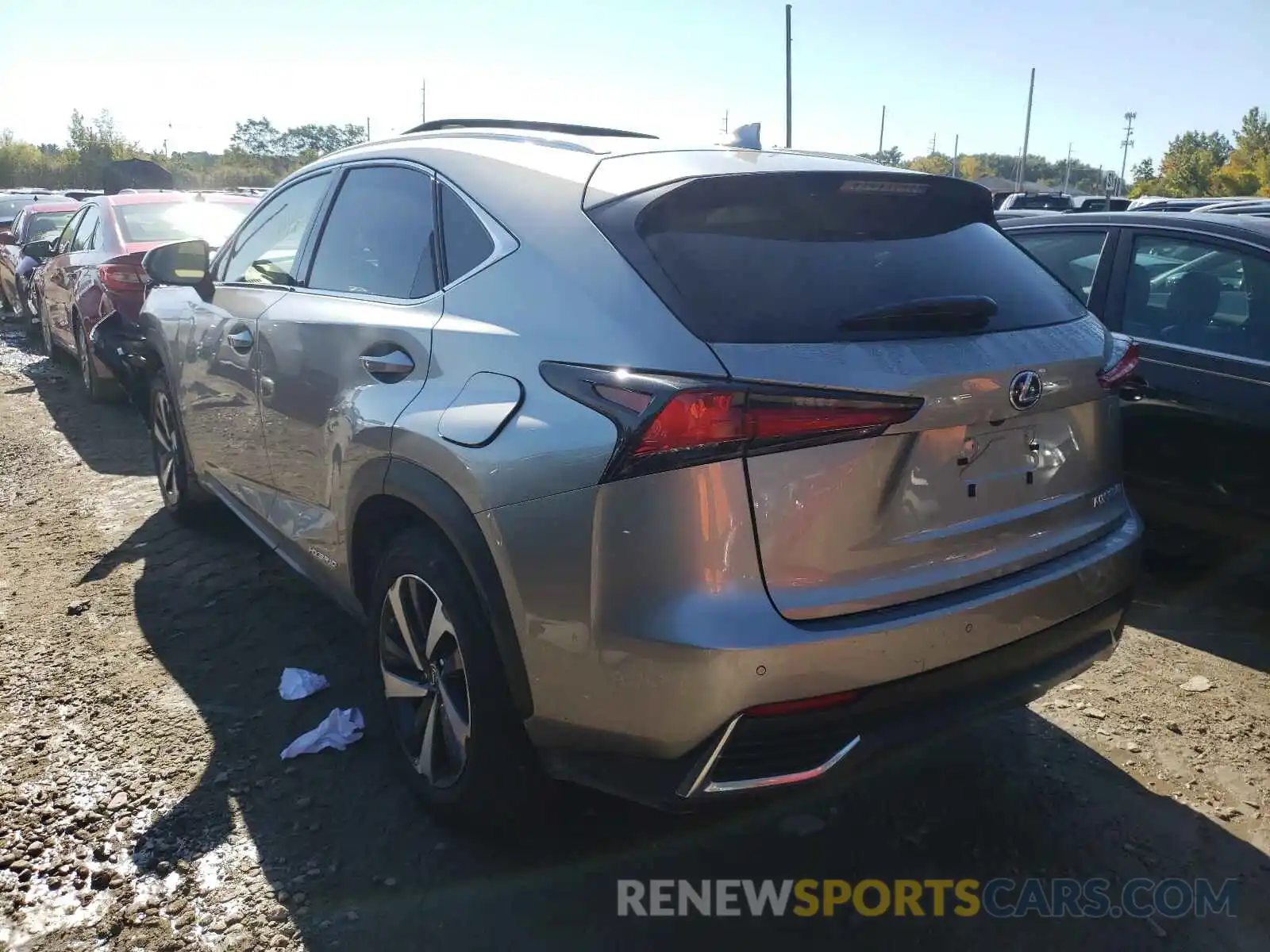 3 Photograph of a damaged car JTJGJRDZ1L2140296 LEXUS NX 2020