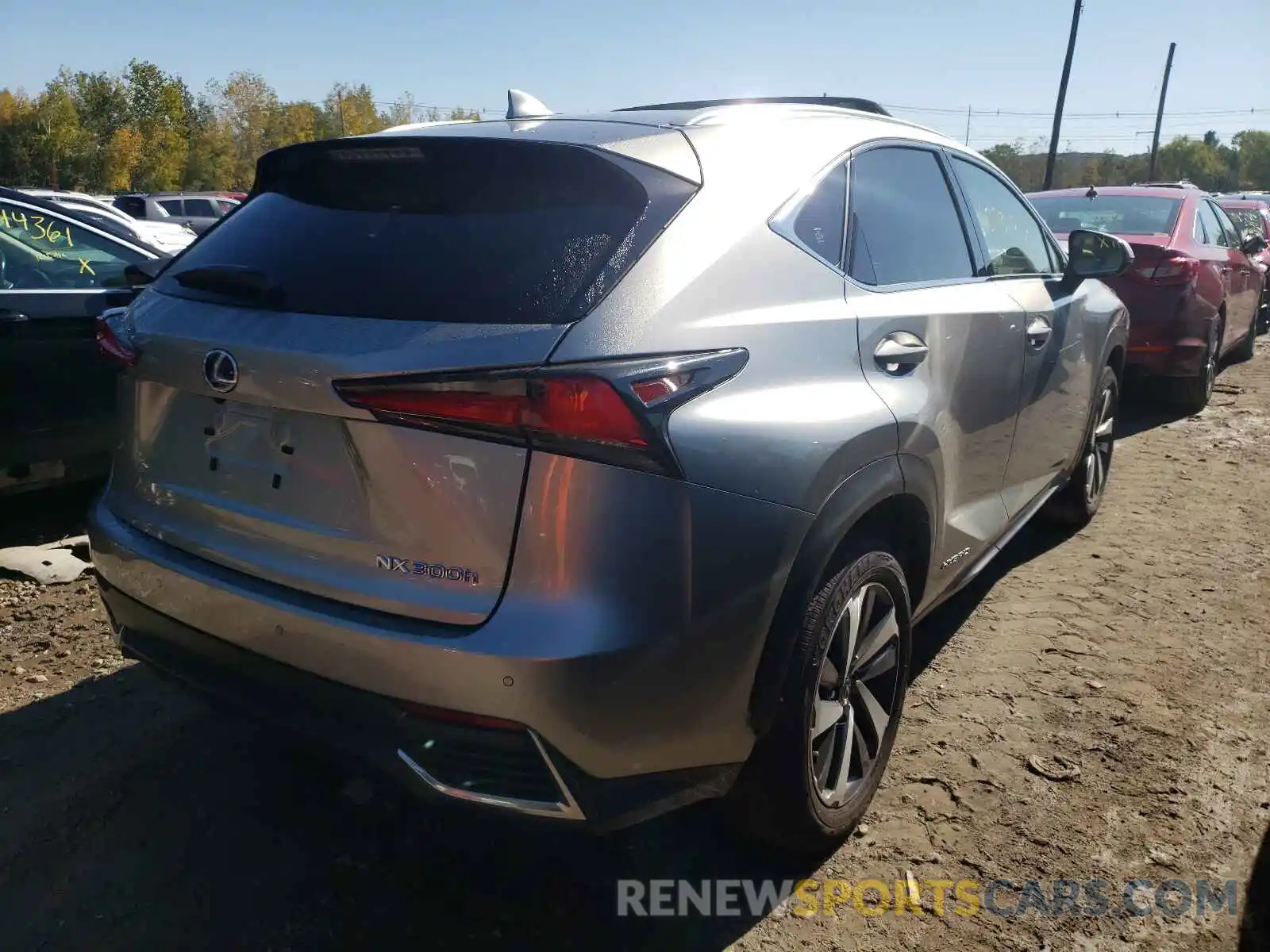 4 Фотография поврежденного автомобиля JTJGJRDZ1L2140296 LEXUS NX 2020