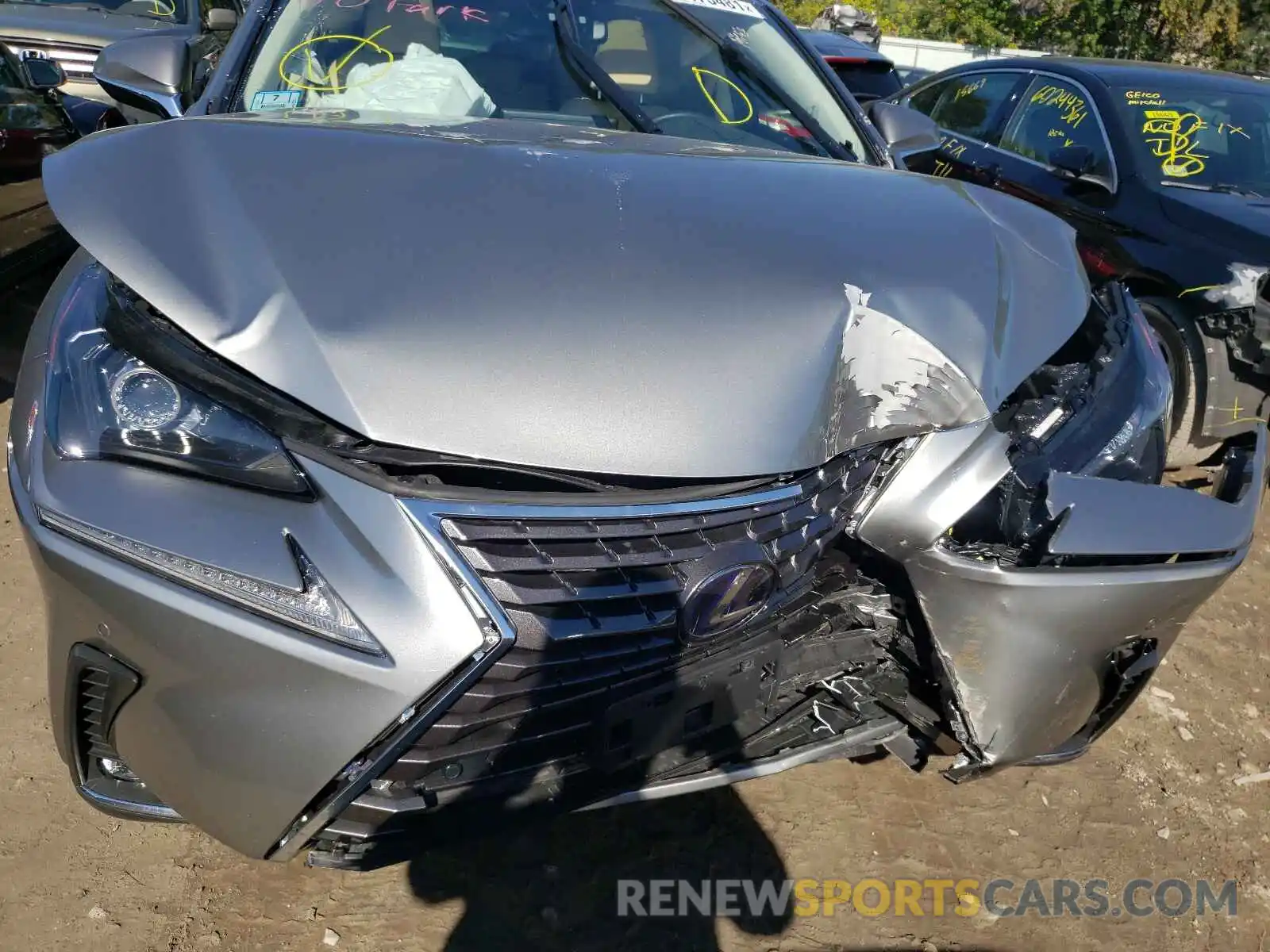 9 Photograph of a damaged car JTJGJRDZ1L2140296 LEXUS NX 2020