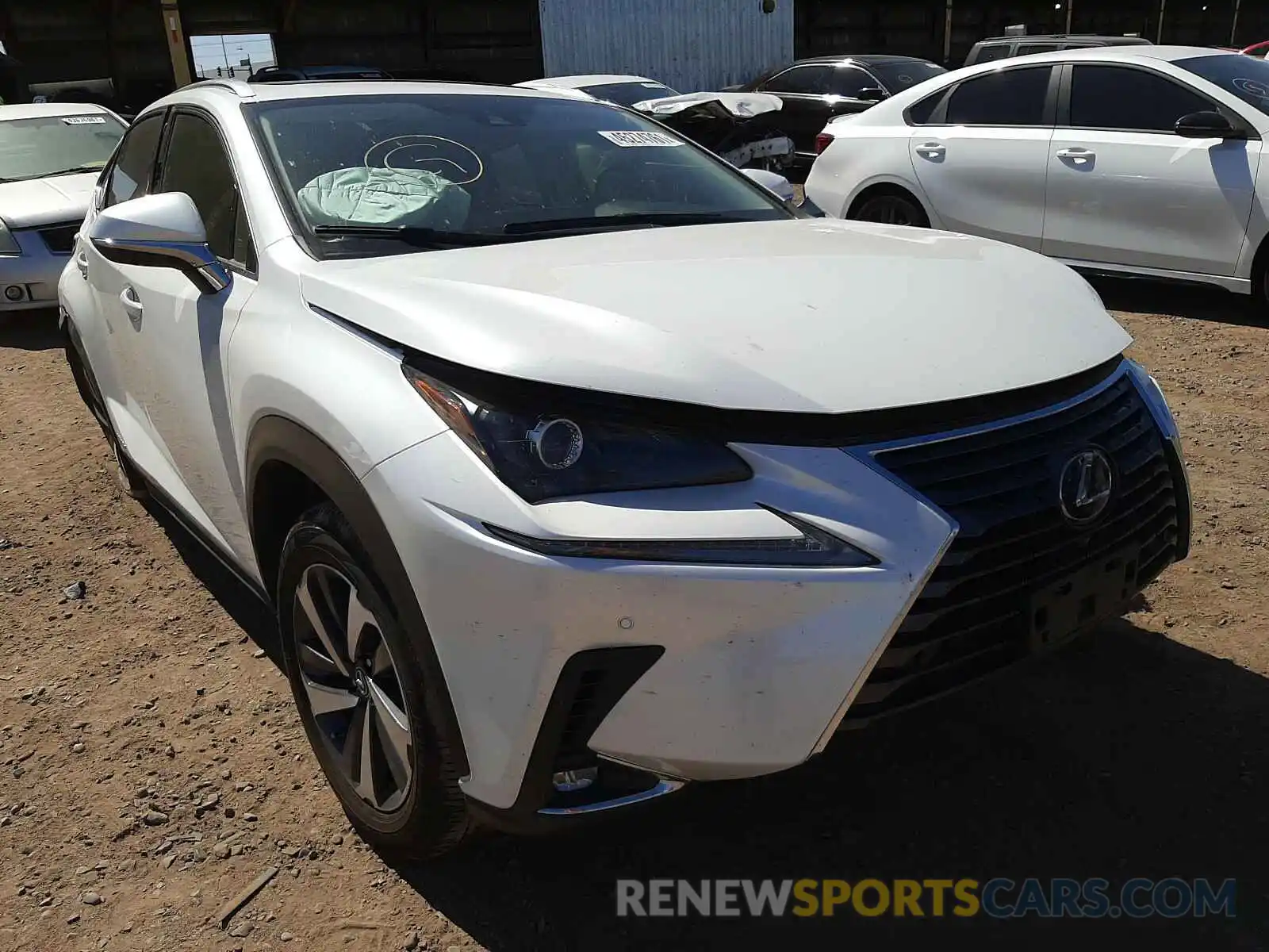 1 Фотография поврежденного автомобиля JTJGJRDZ1L2144073 LEXUS NX 2020