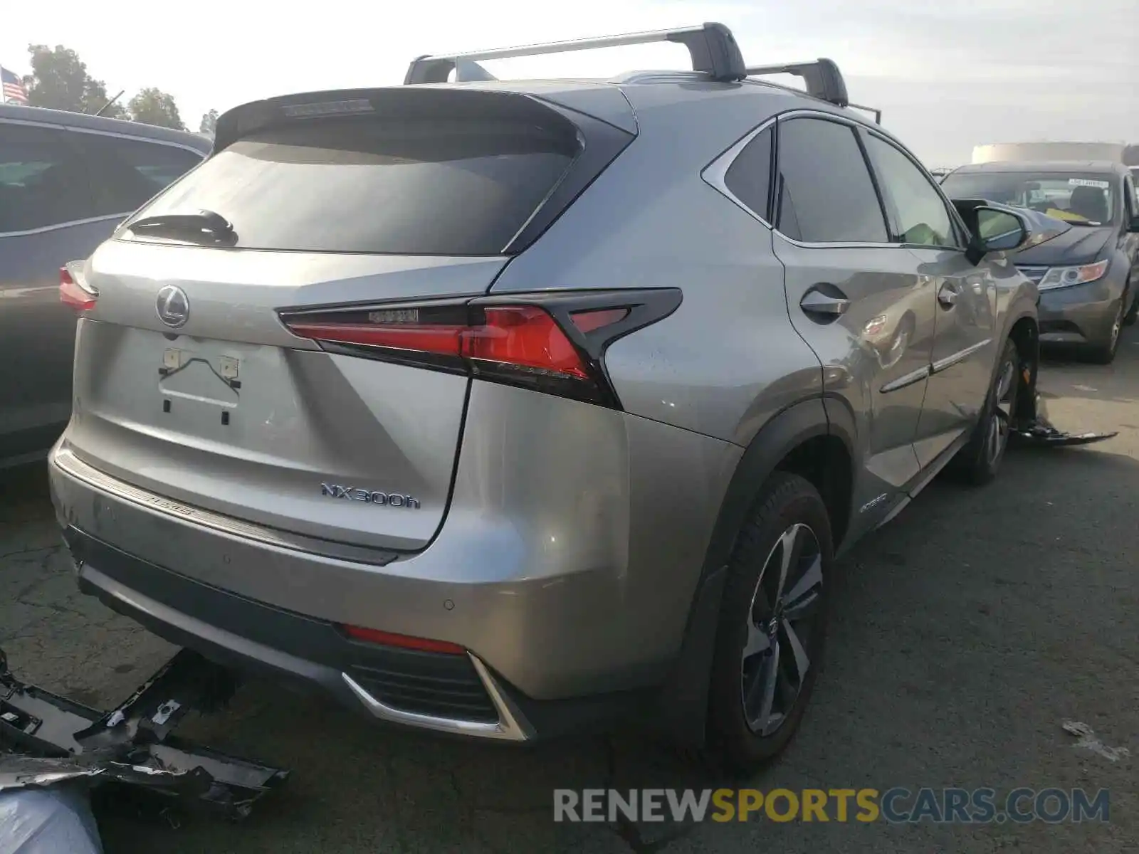 4 Фотография поврежденного автомобиля JTJGJRDZ1L5007911 LEXUS NX 2020