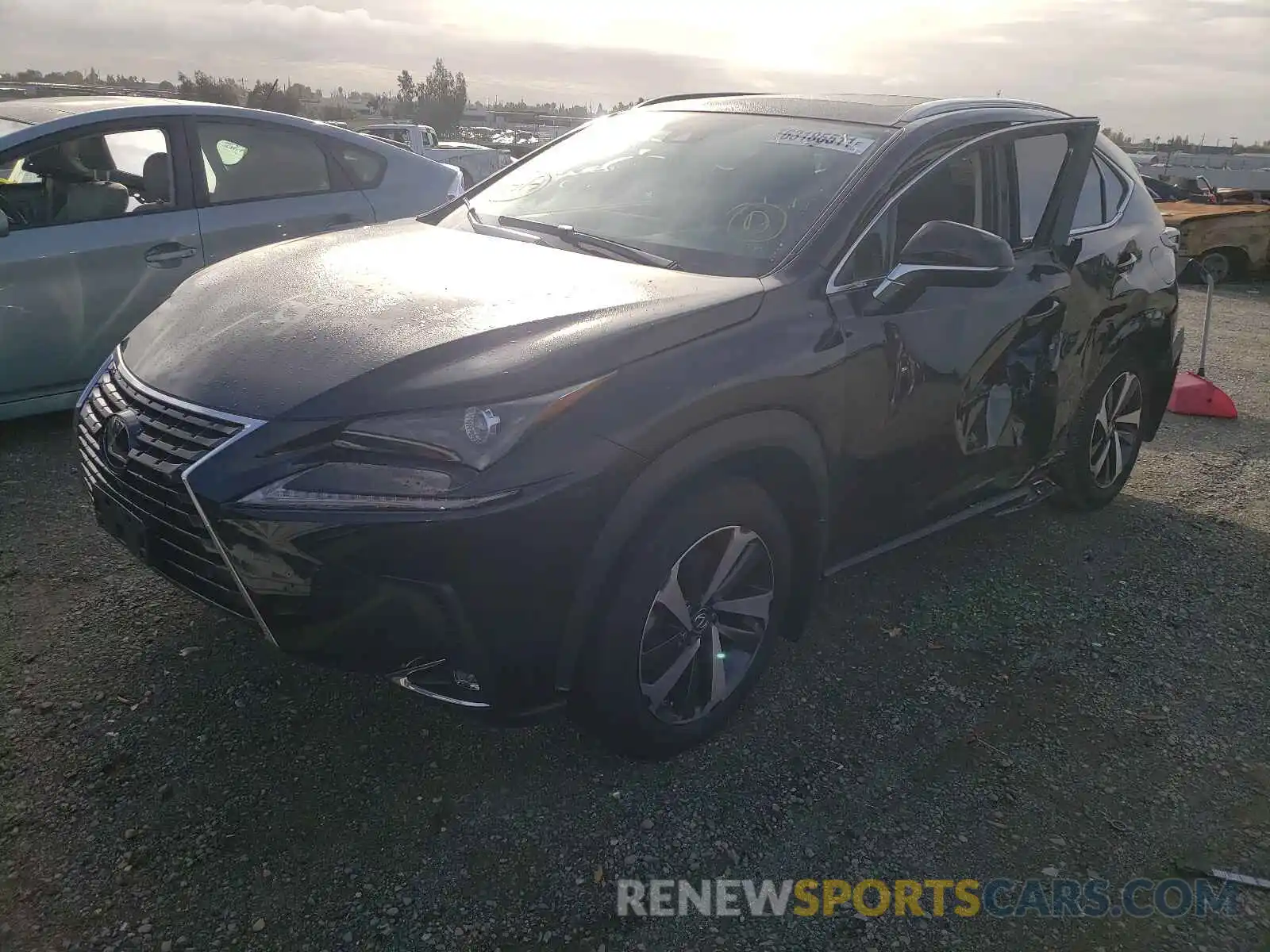 2 Photograph of a damaged car JTJGJRDZ2L2132868 LEXUS NX 2020