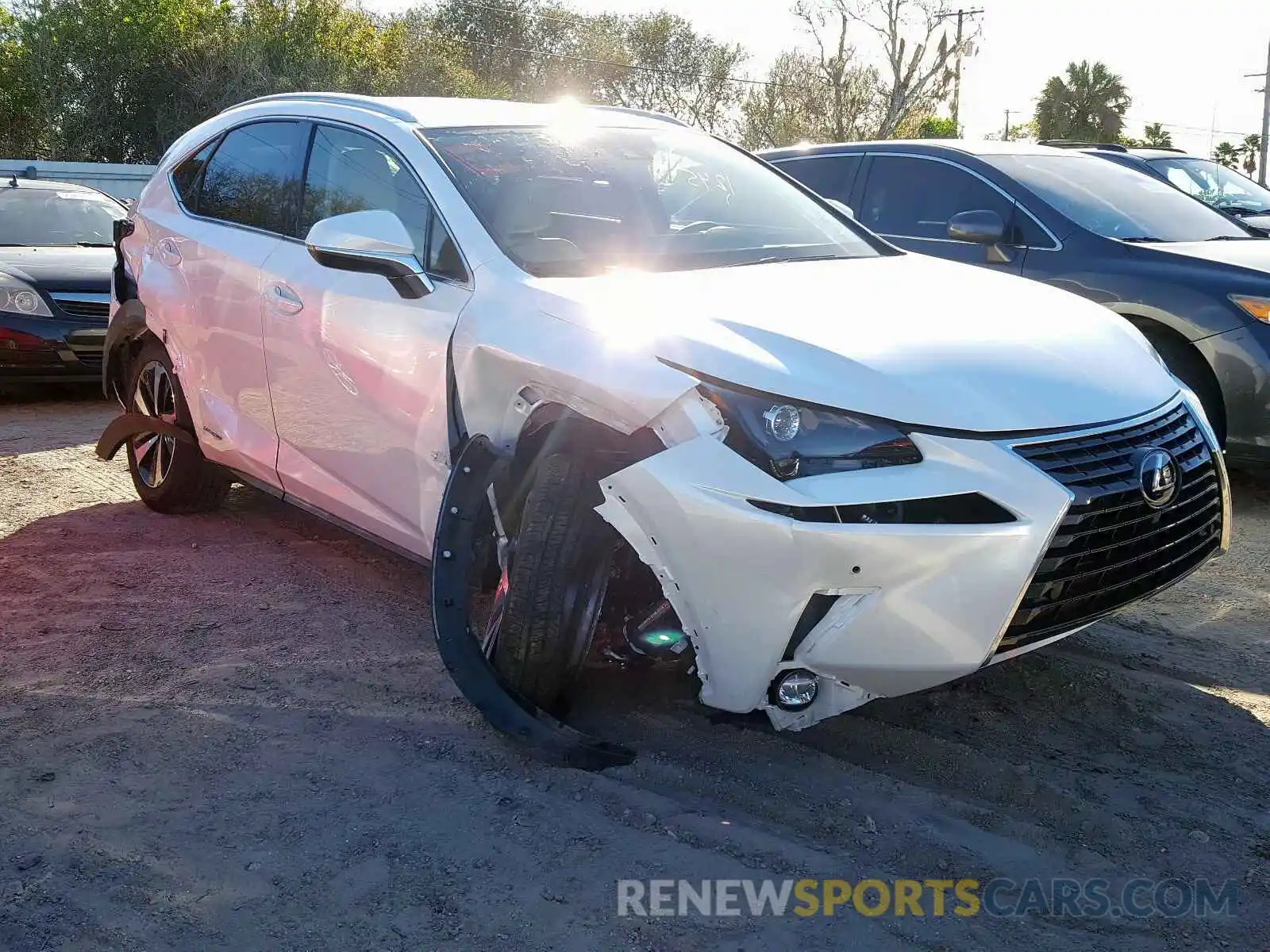 1 Photograph of a damaged car JTJGJRDZ2L5003074 LEXUS NX 2020