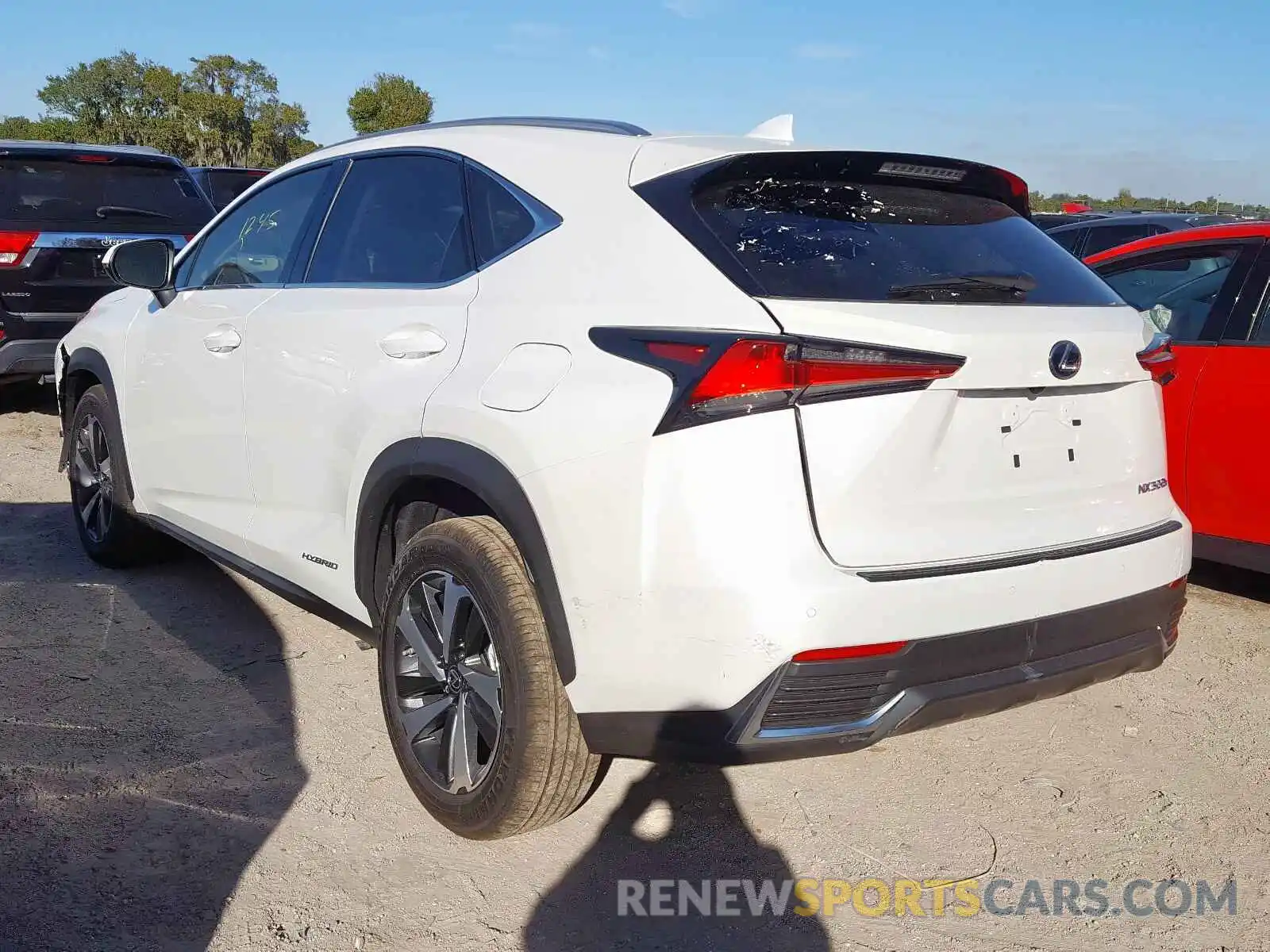 3 Photograph of a damaged car JTJGJRDZ2L5003074 LEXUS NX 2020