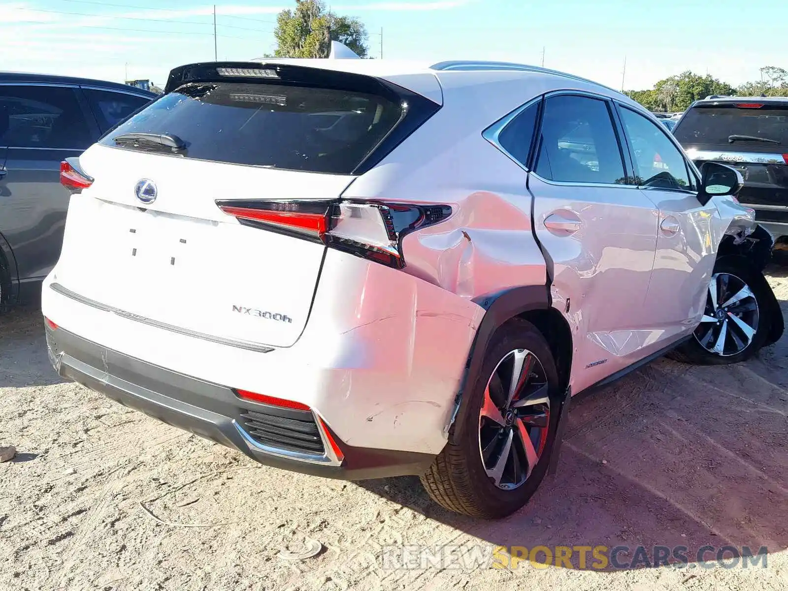 4 Photograph of a damaged car JTJGJRDZ2L5003074 LEXUS NX 2020