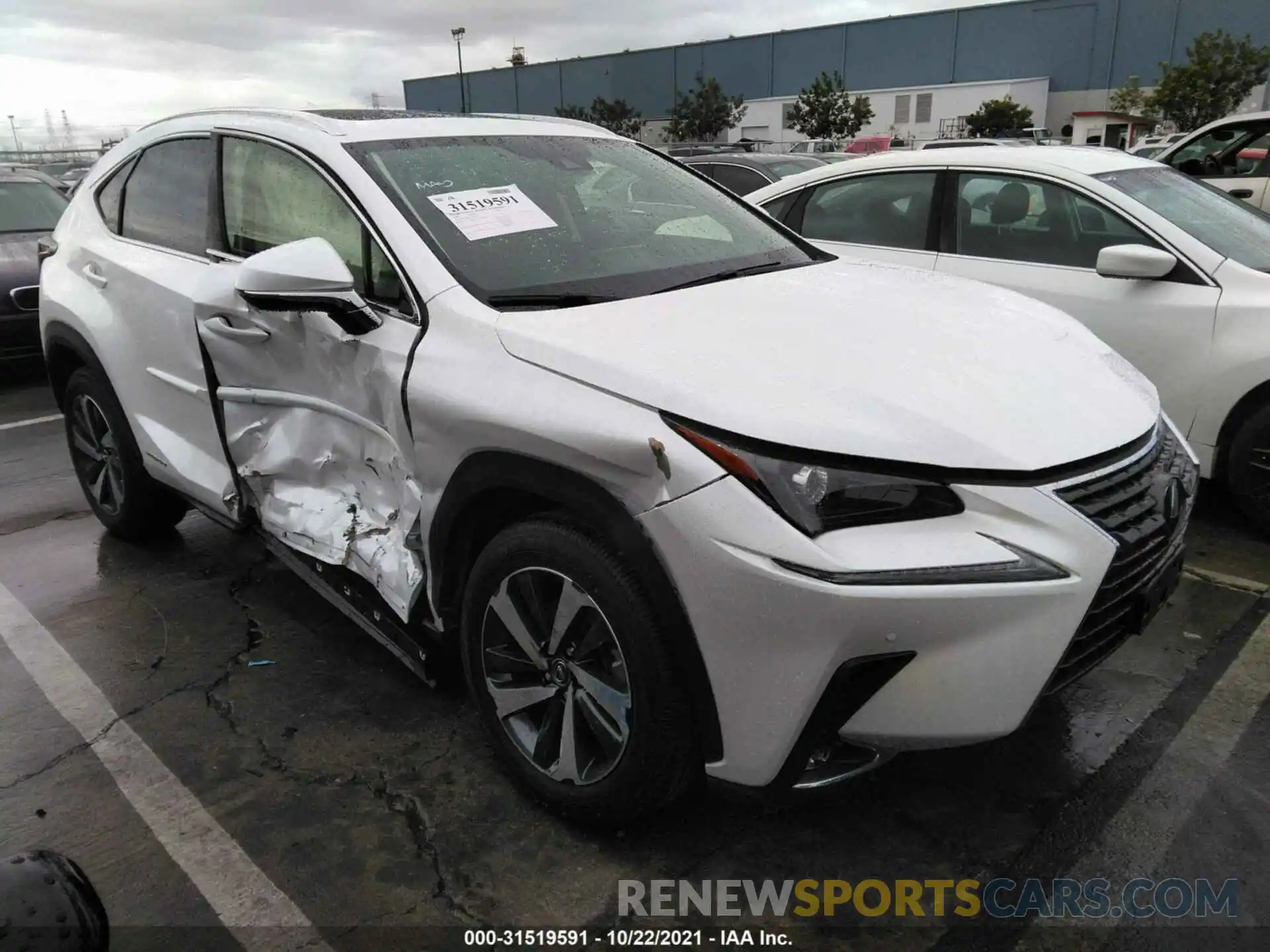 1 Фотография поврежденного автомобиля JTJGJRDZ2L5004371 LEXUS NX 2020