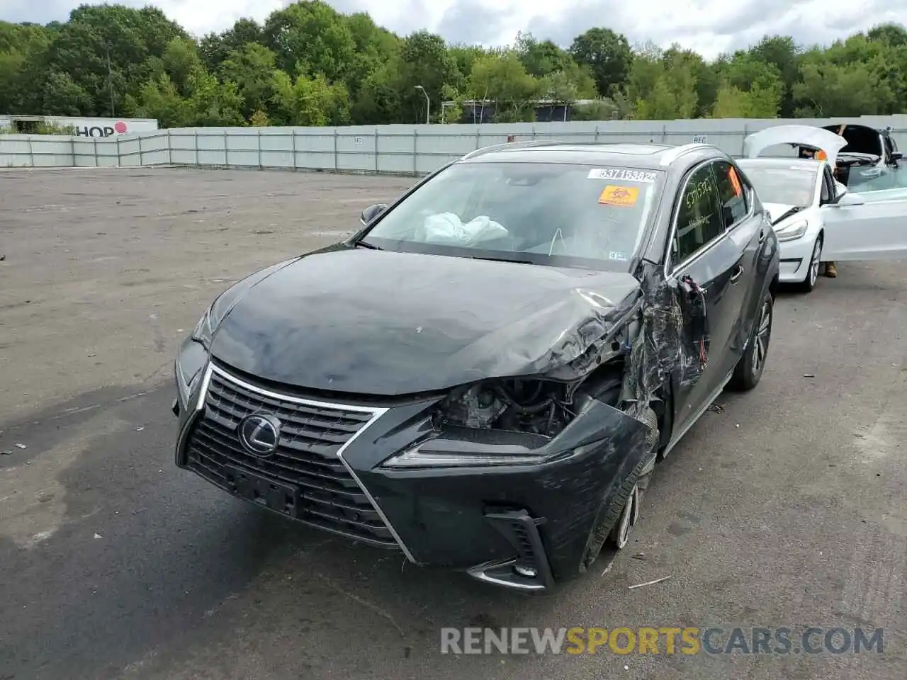 2 Photograph of a damaged car JTJGJRDZ2L5006699 LEXUS NX 2020