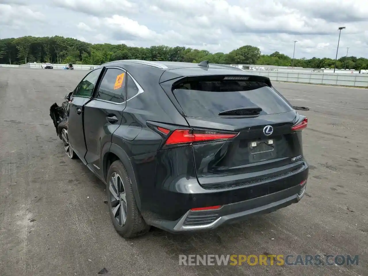 3 Photograph of a damaged car JTJGJRDZ2L5006699 LEXUS NX 2020