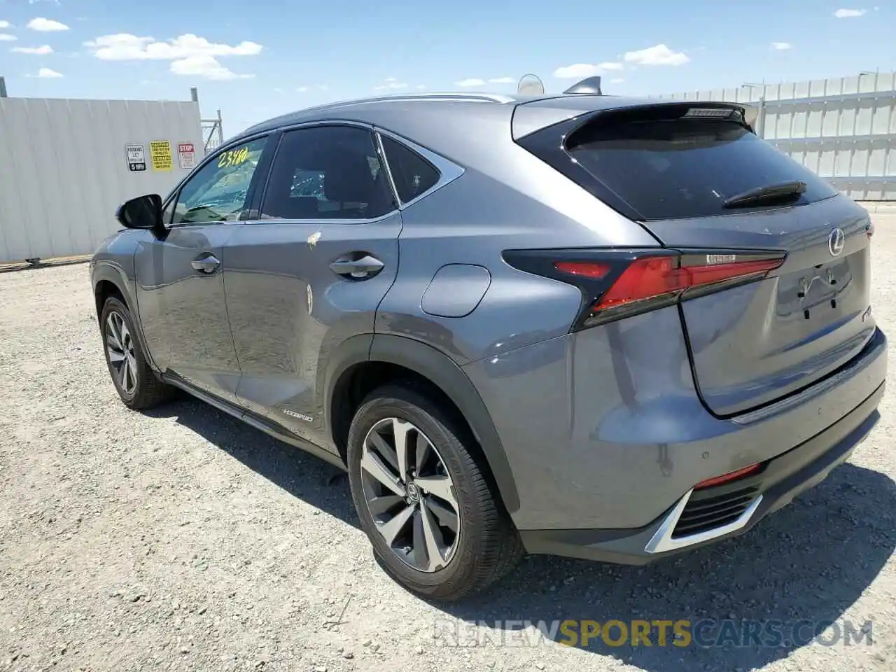 3 Фотография поврежденного автомобиля JTJGJRDZ3L2142163 LEXUS NX 2020