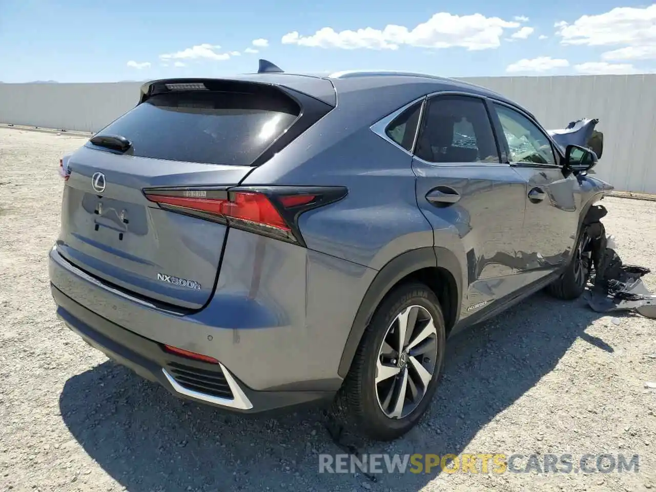 4 Photograph of a damaged car JTJGJRDZ3L2142163 LEXUS NX 2020