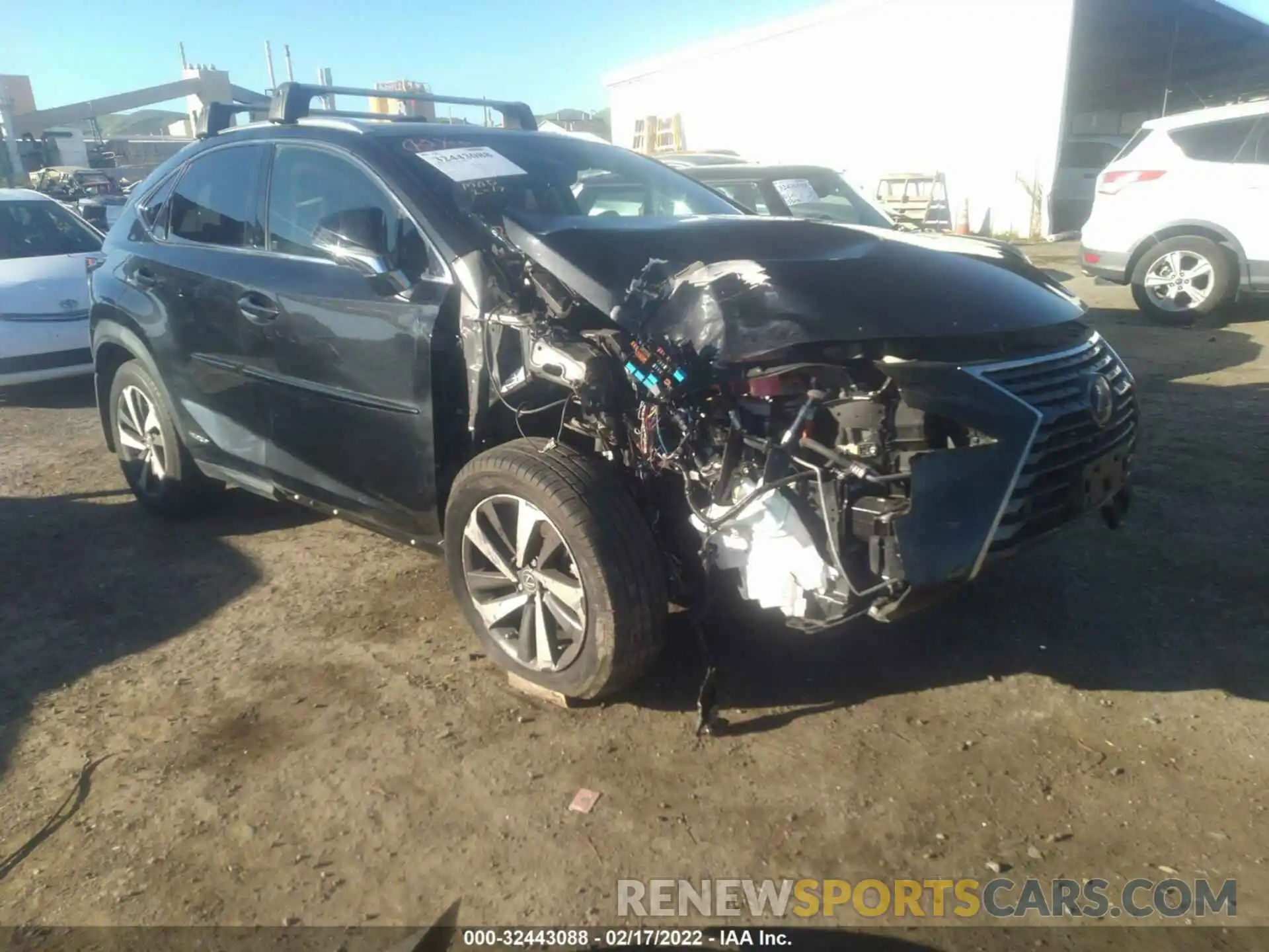 1 Photograph of a damaged car JTJGJRDZ3L2143877 LEXUS NX 2020