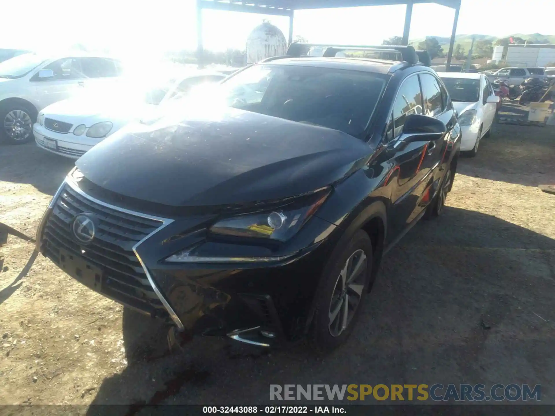 2 Фотография поврежденного автомобиля JTJGJRDZ3L2143877 LEXUS NX 2020